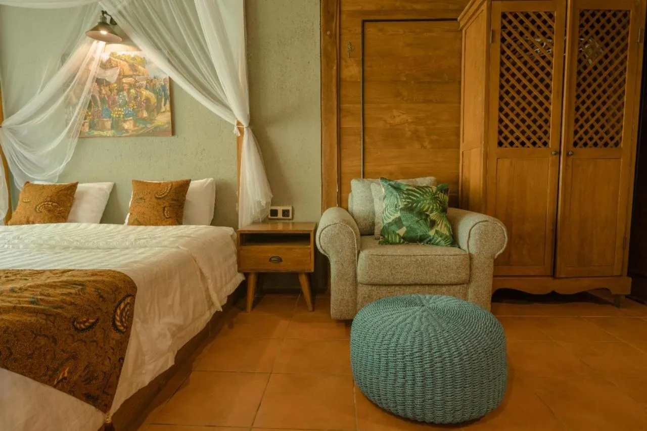 Bed in Chandaka Borobudur