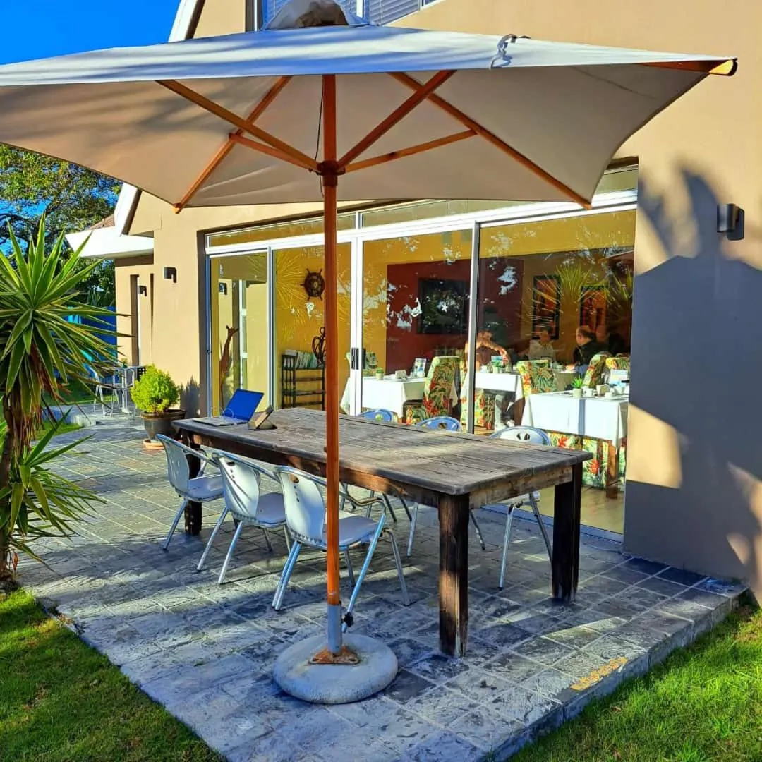 Patio in Mandalay Beach Guest House