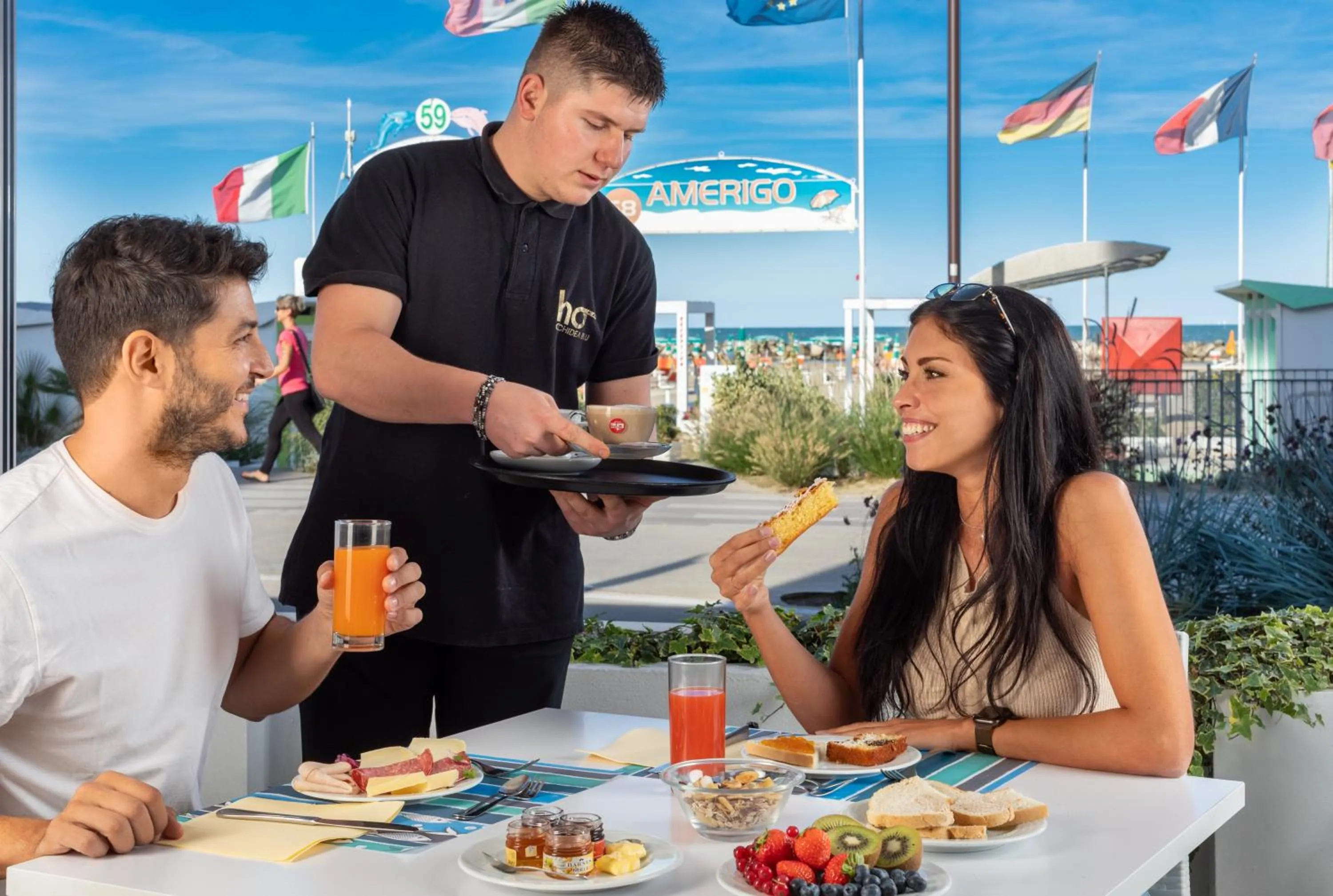 Restaurant/places to eat in Hb Hotels Orchidea Blu