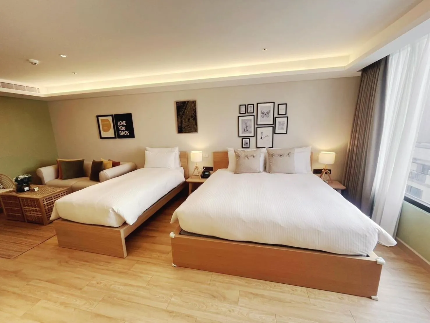 Bedroom, Bed in Fullon Poshtel - Kaohsiung