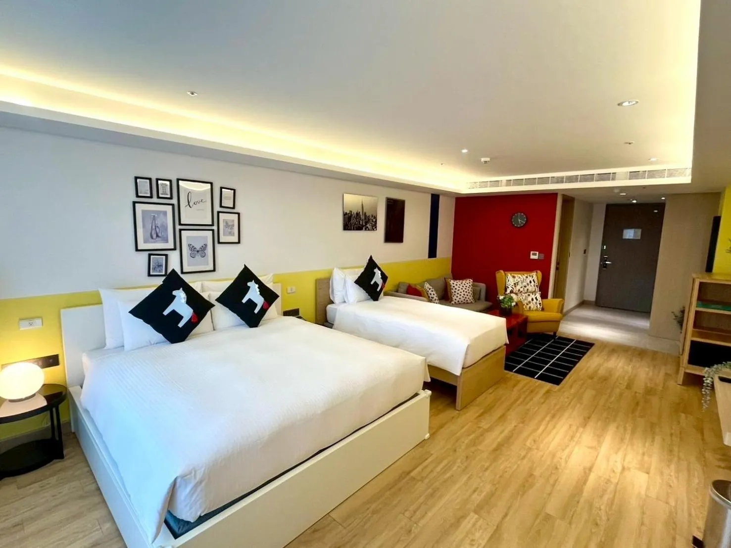 Bedroom, Bed in Fullon Poshtel - Kaohsiung