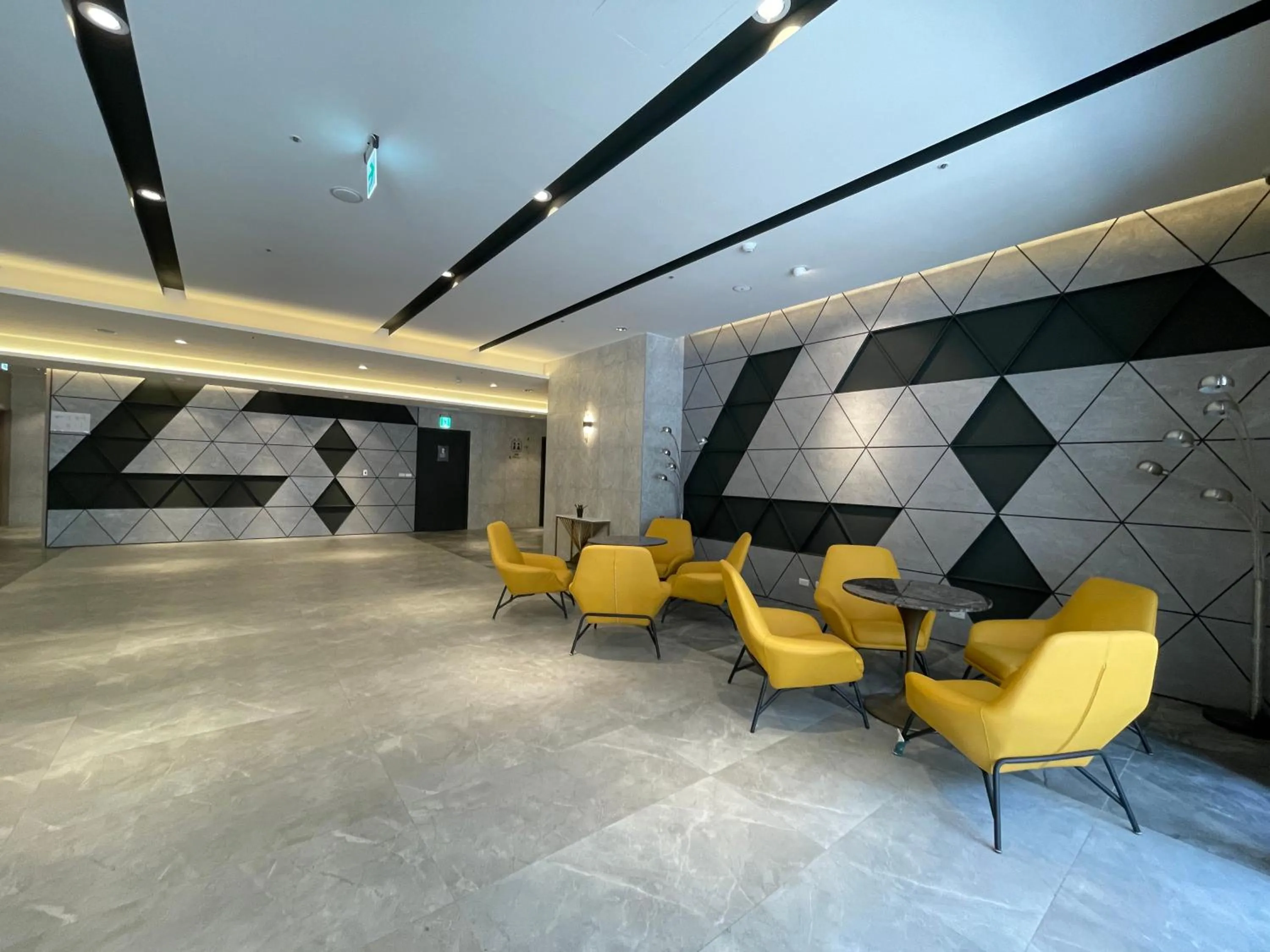 Seating area in Fullon Poshtel - Kaohsiung