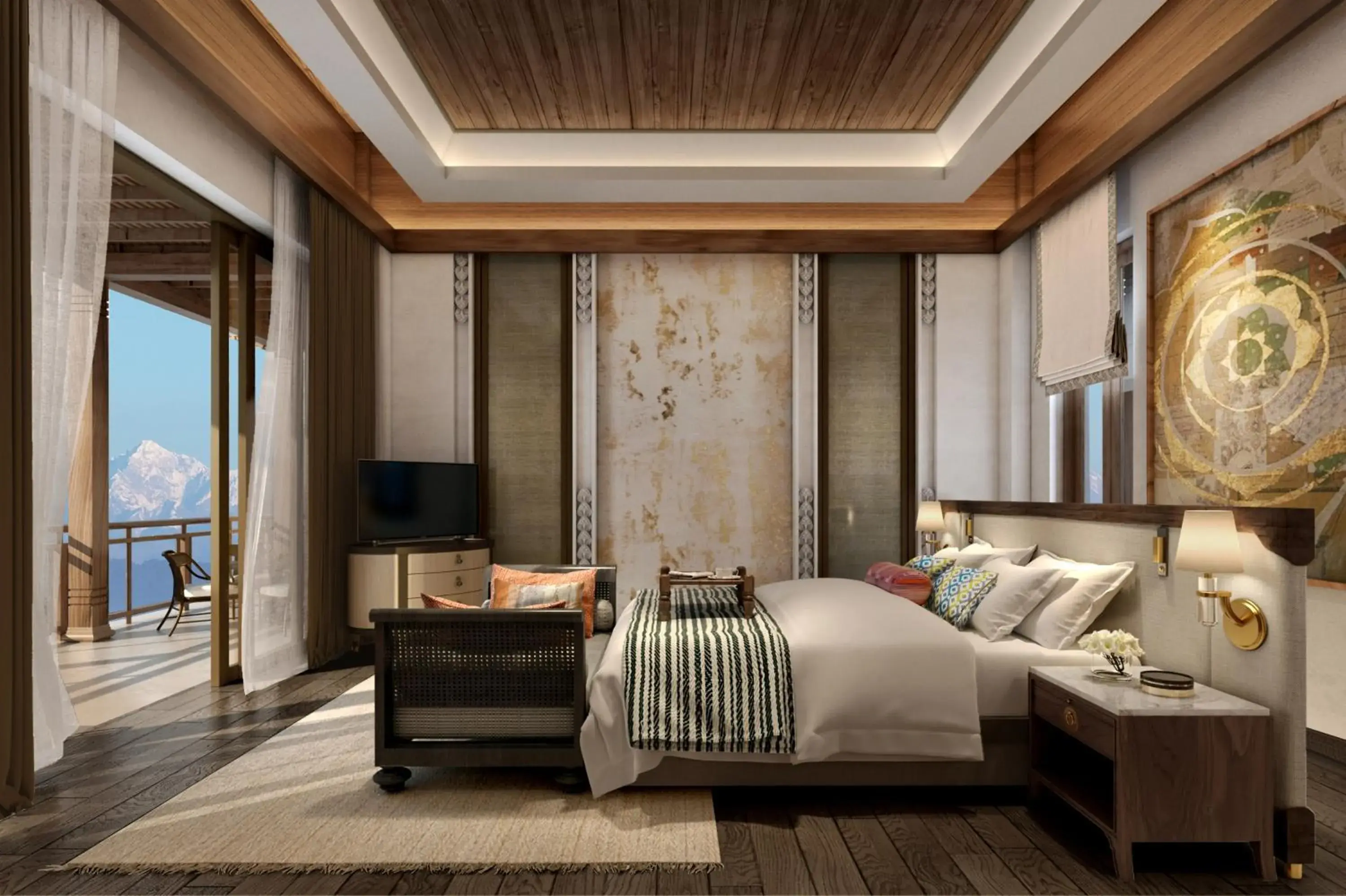 One-Bedroom Villa in Dusit Thani Himalayan Resort Dhulikhel, Nepal One-Bedroom Villa in Dusit Thani Himalayan Resort Dhulikhel, Nepal