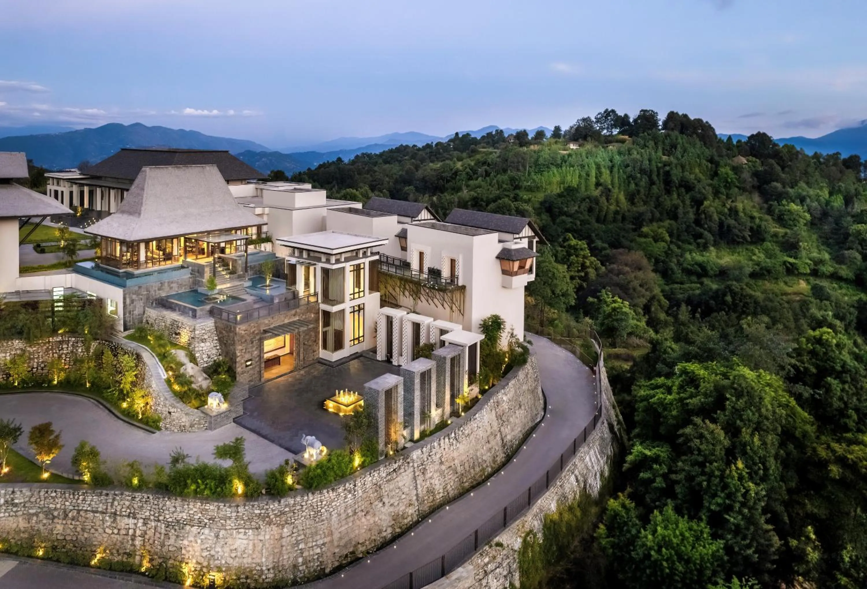 Property building in Dusit Thani Himalayan Resort Dhulikhel, Nepal