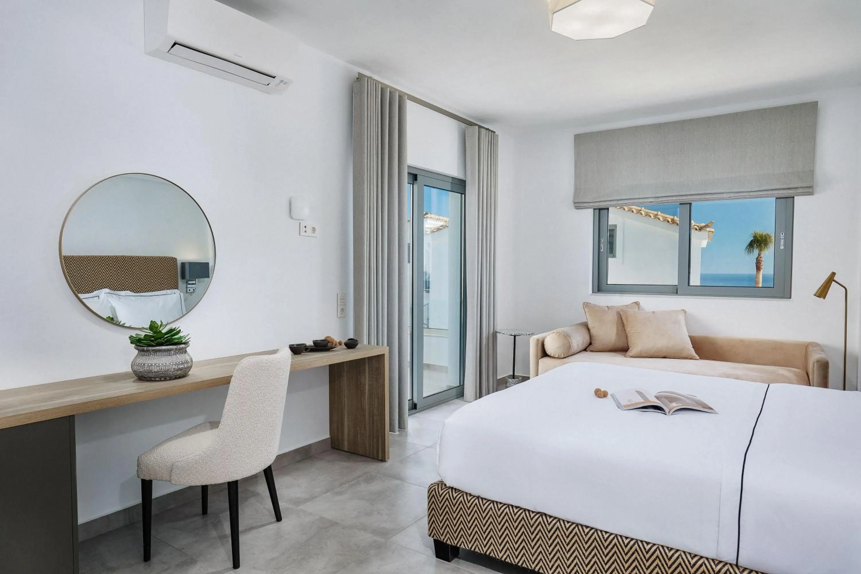 Bed in Quattro Suites