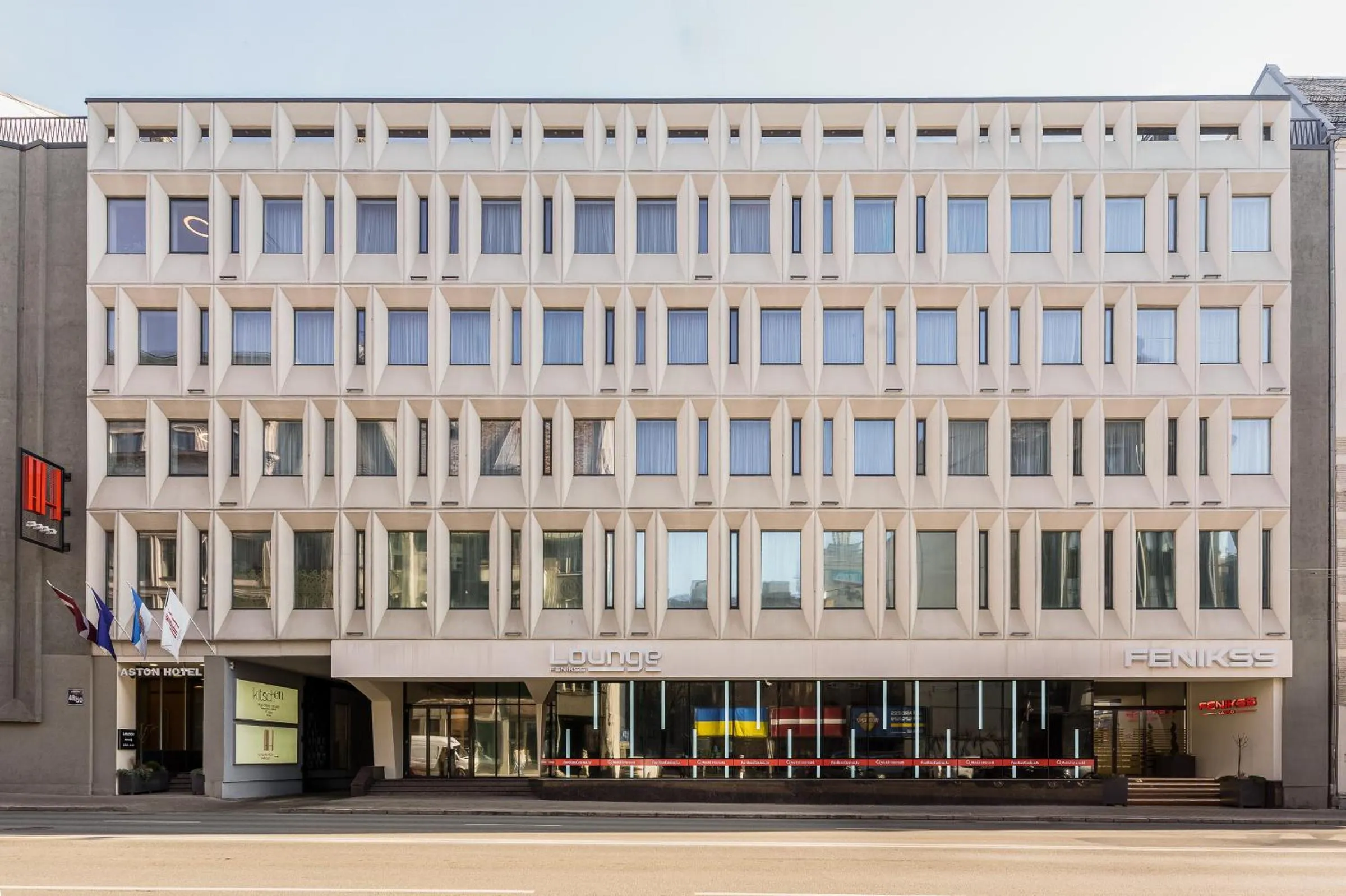 Property building in Aston Hotel Riga