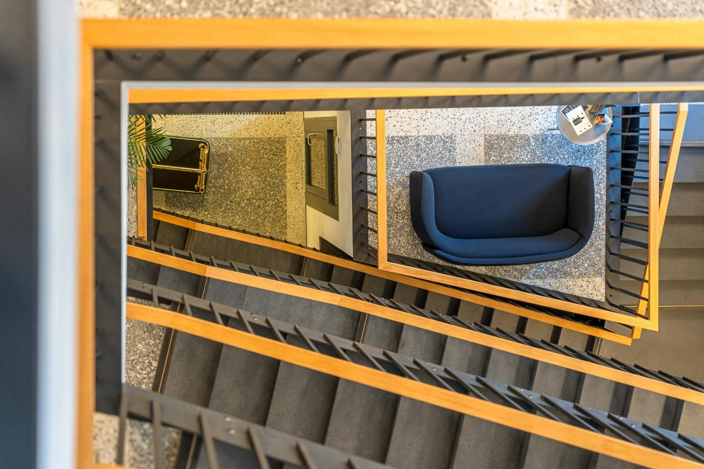 Communal lounge/ TV room in Aston Hotel Riga