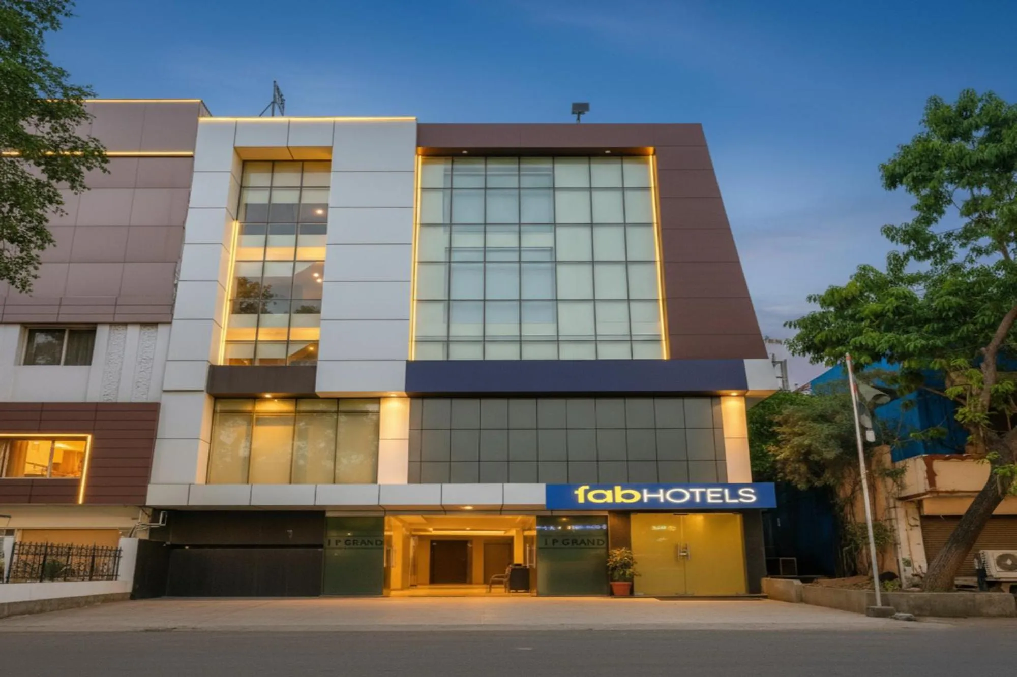 Property building in FabHotel Grand Stay