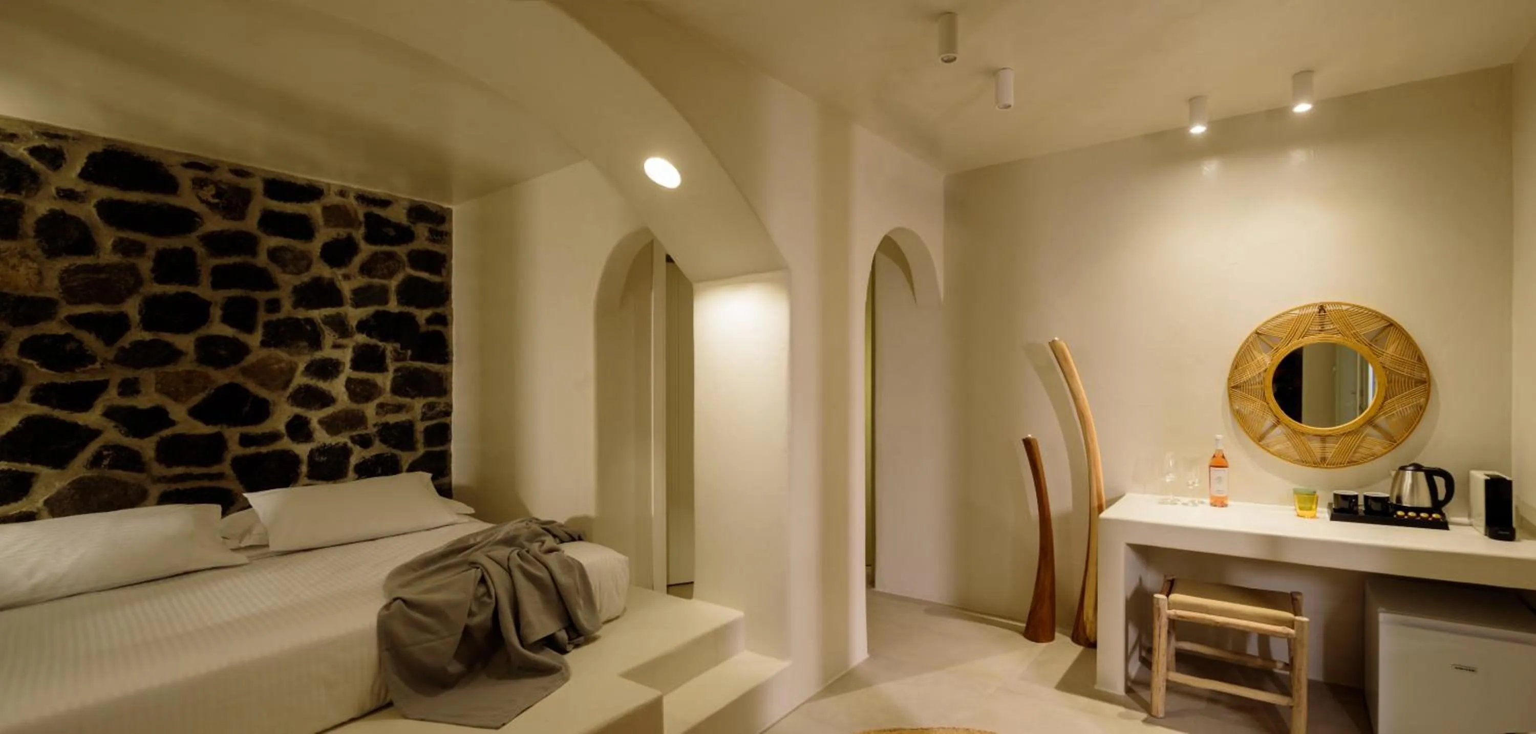 Bed in Terra Blanca Suites