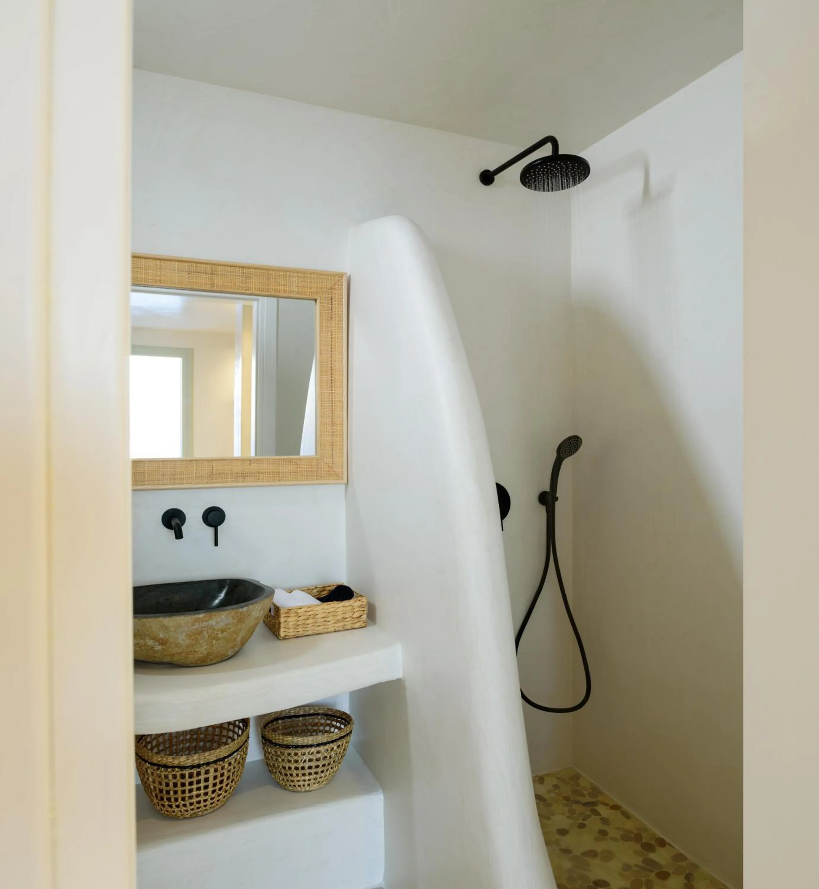 Shower in Terra Blanca Suites