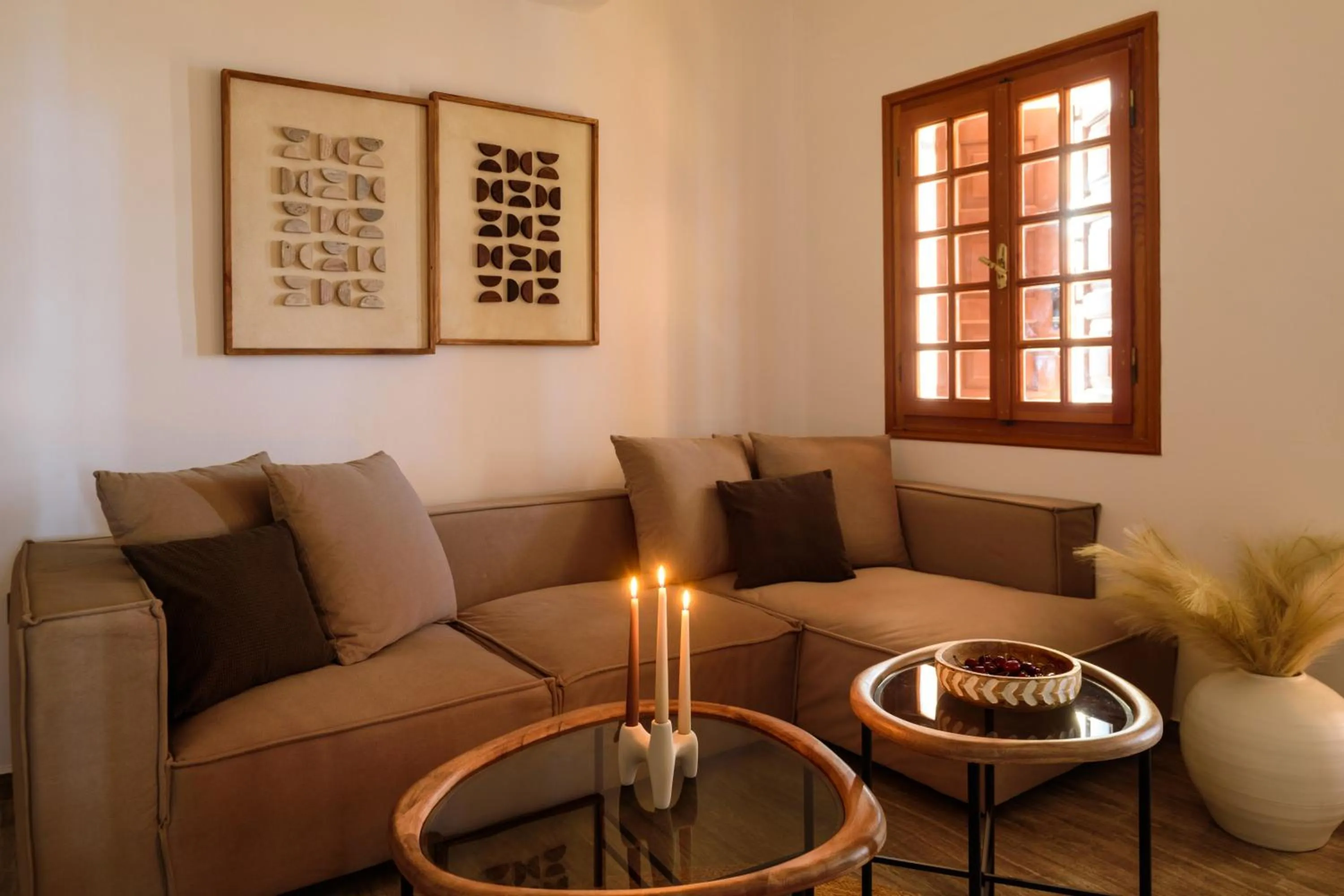 Living room in Terra Blanca Suites