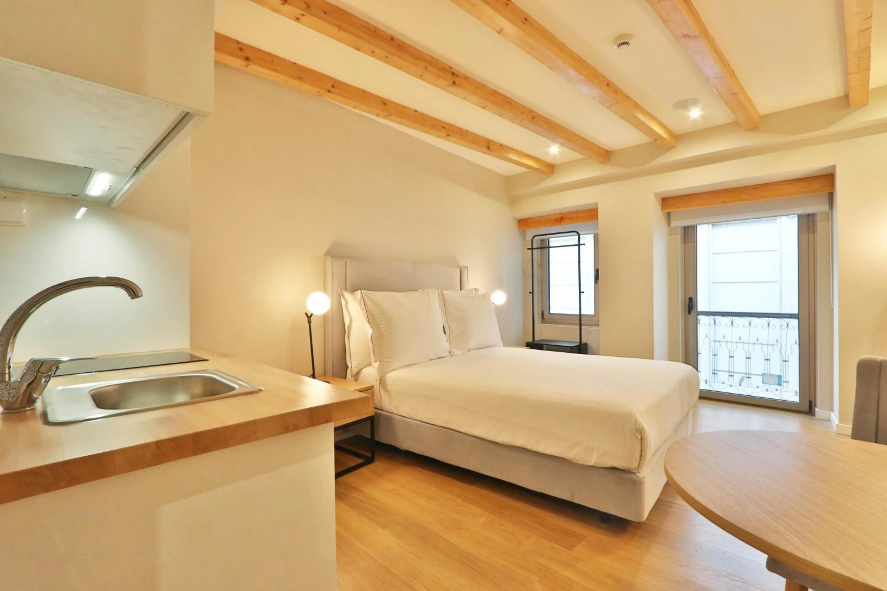 Bed in BOULEVARD Boutique Studios