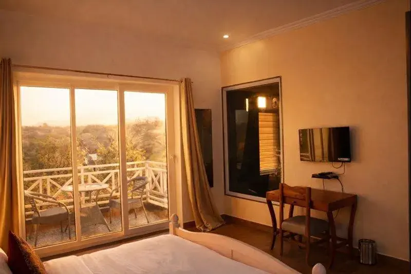 Bedroom, Bed in The Sky Imperial Pavoreal Jungle Resort Bedroom, Bed in The Sky Imperial Pavoreal Jungle Resort