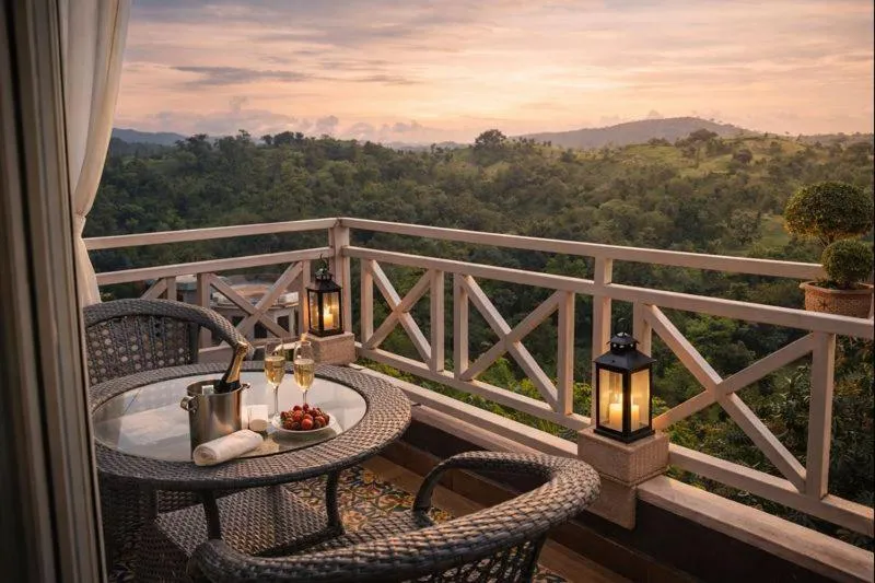 Balcony/Terrace in The Sky Imperial Pavoreal Jungle Resort