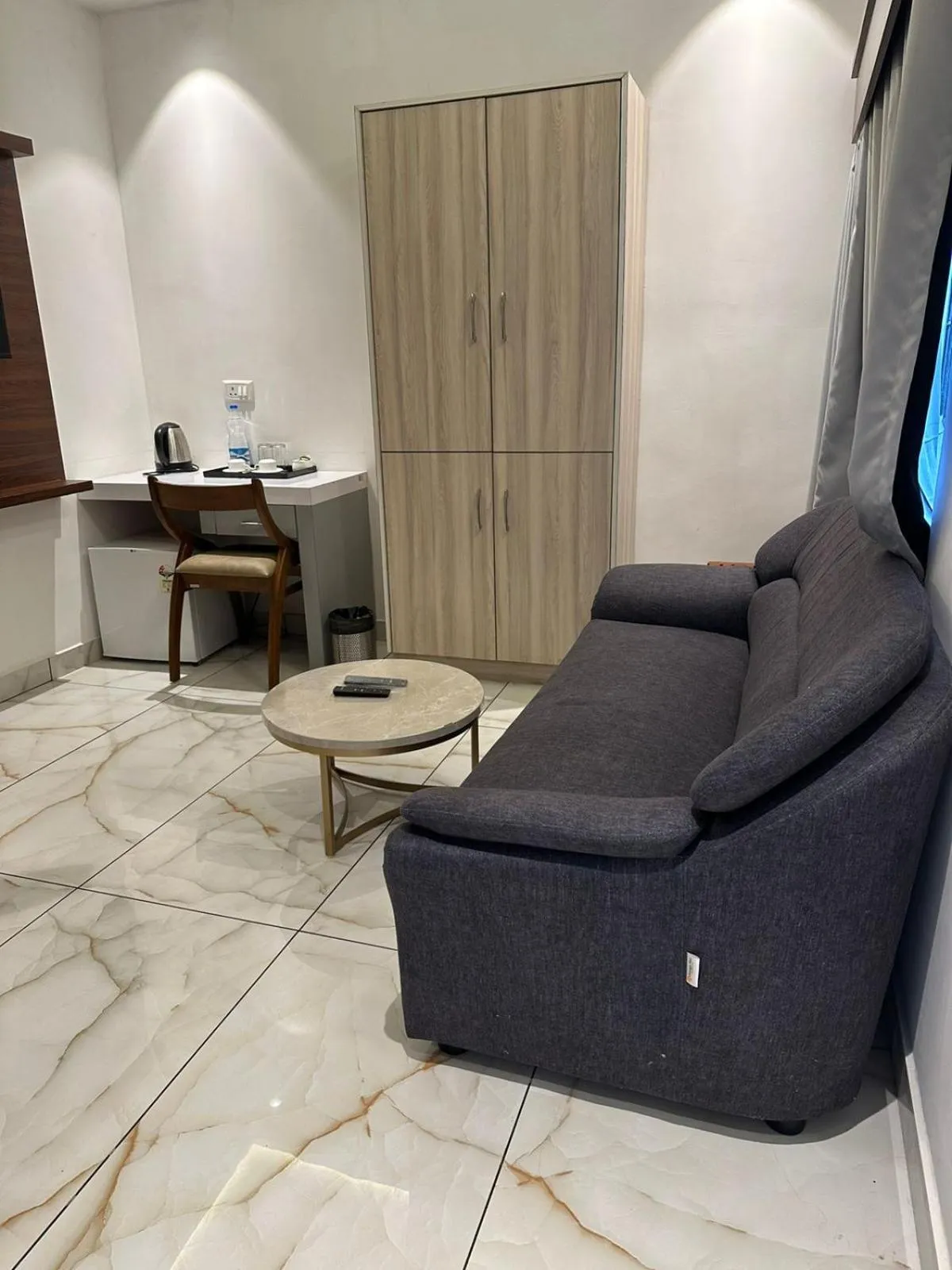 Living room in Hotel Vrindavan