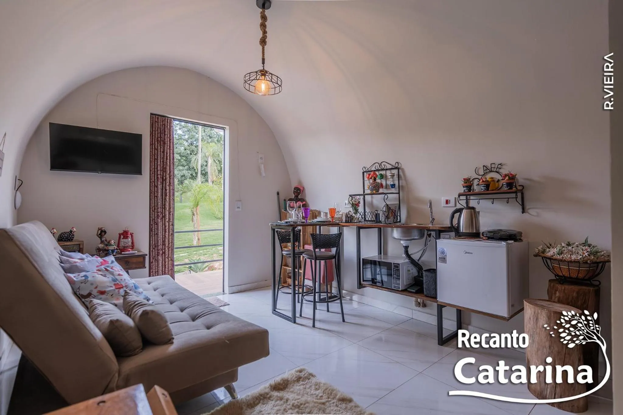 Living room in Recanto Catarina