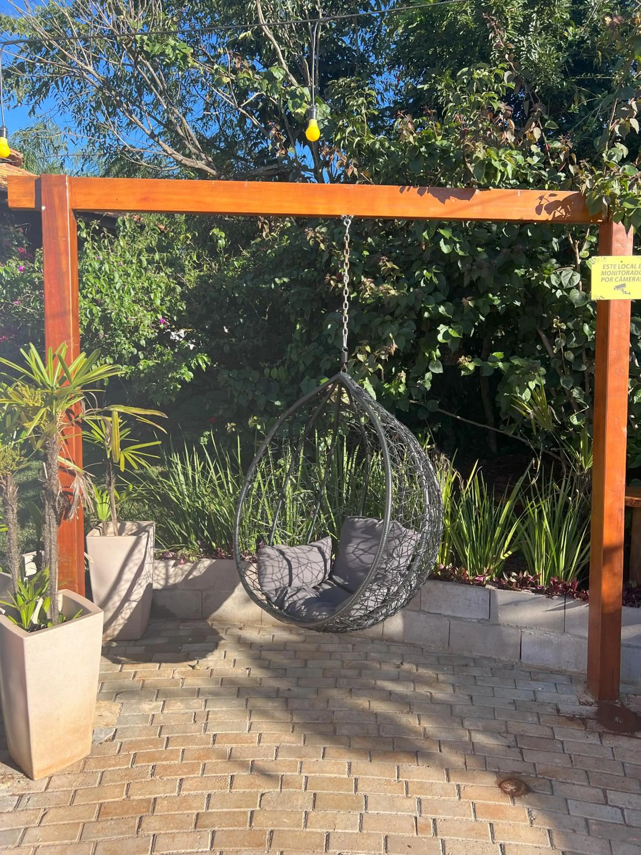 Garden view in Recanto Catarina