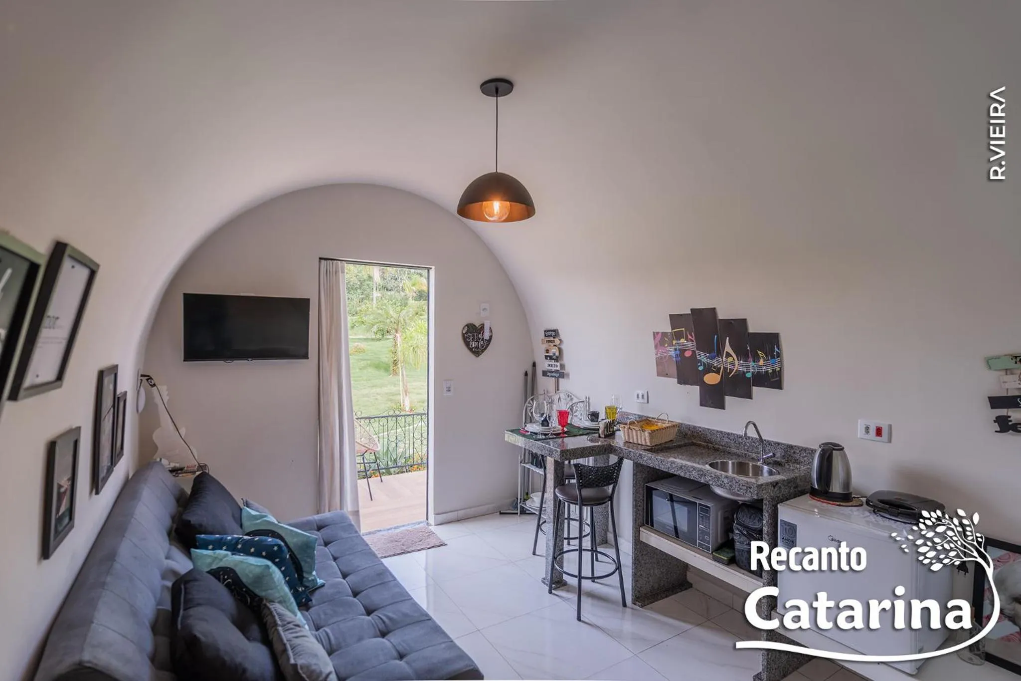 Living room in Recanto Catarina