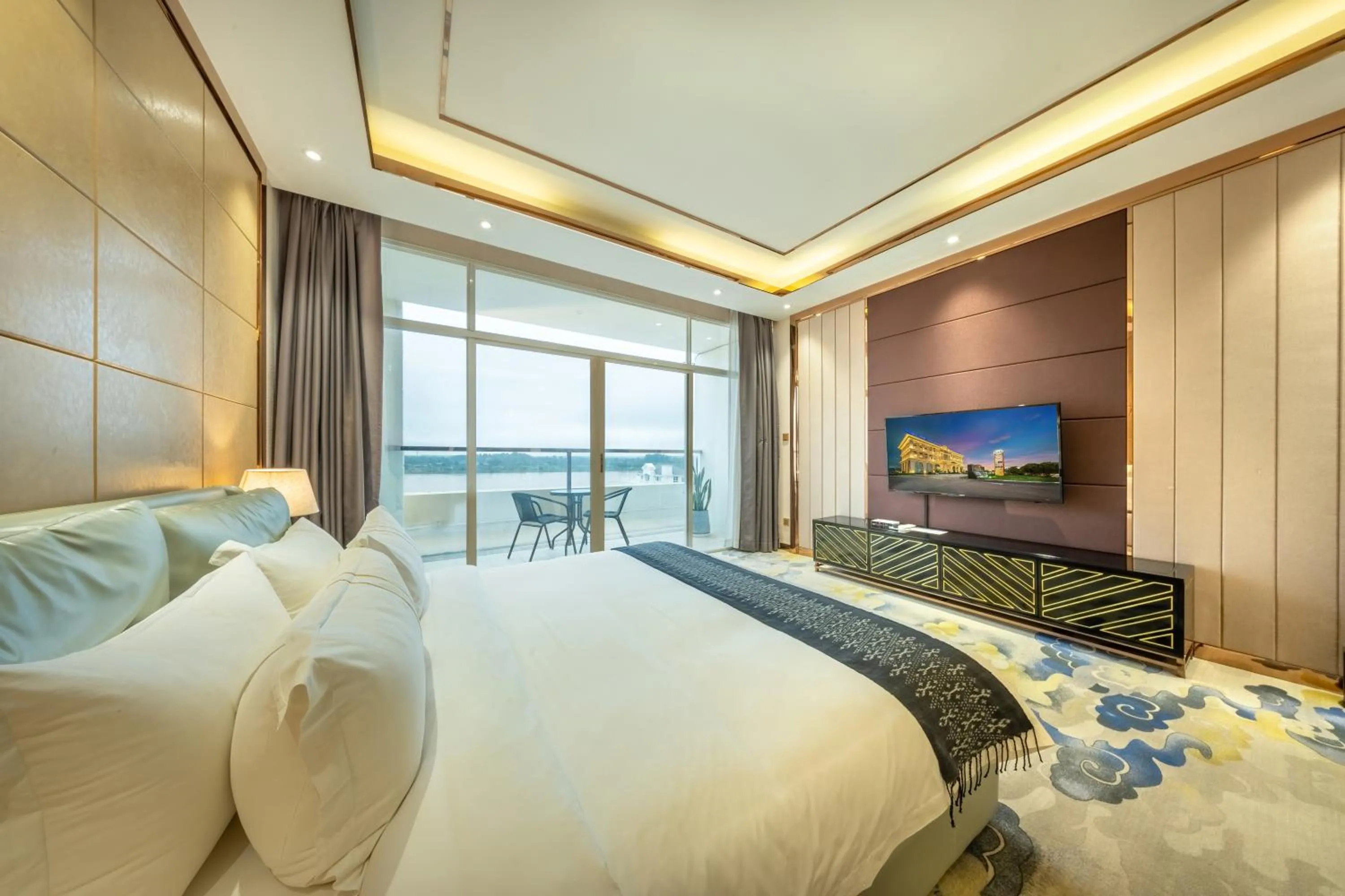 Bed in ST Hotel Wattay Airport