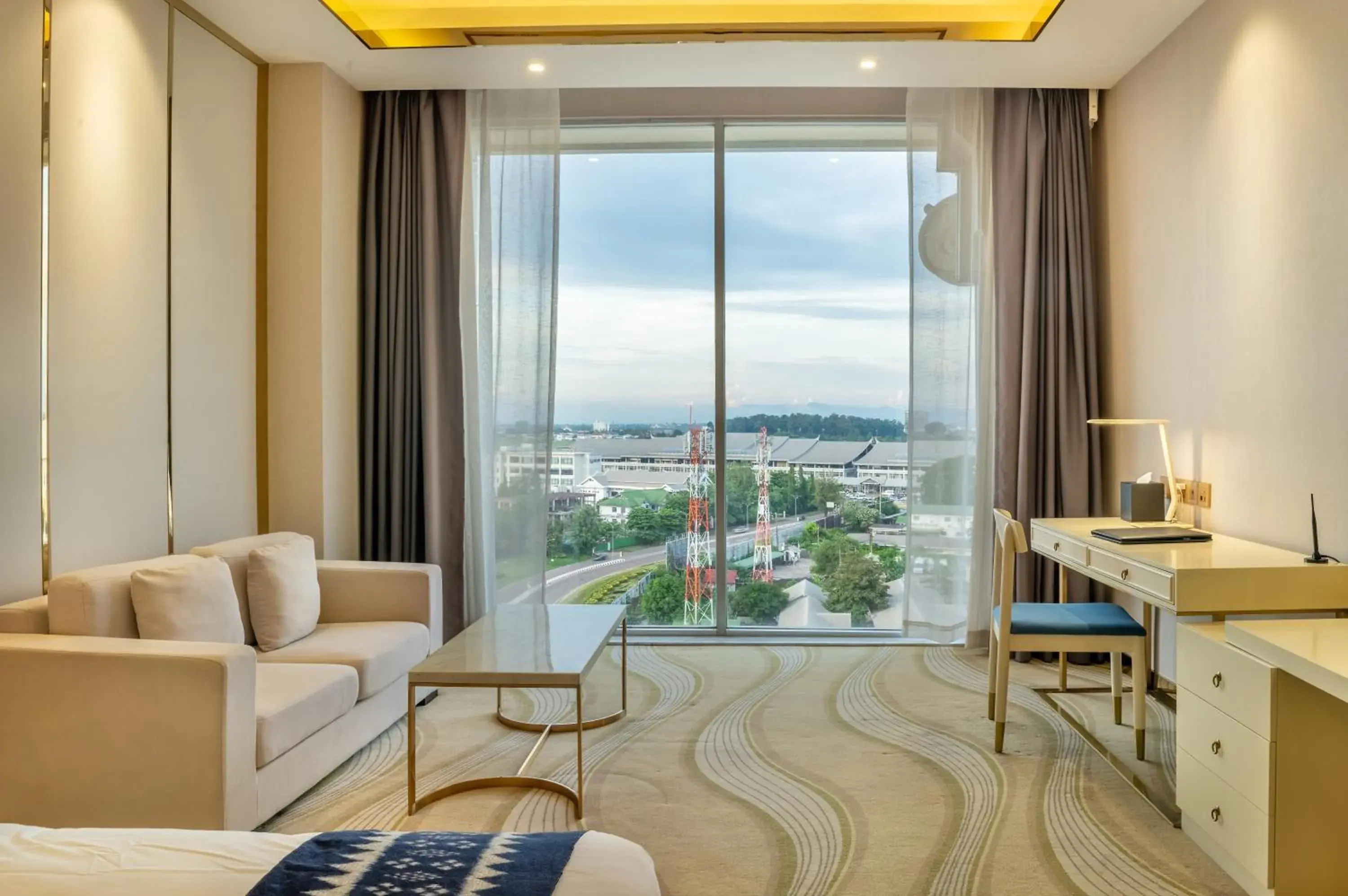 Deluxe Twin City View in ST Hotel Wattay Airport Deluxe Twin City View in ST Hotel Wattay Airport