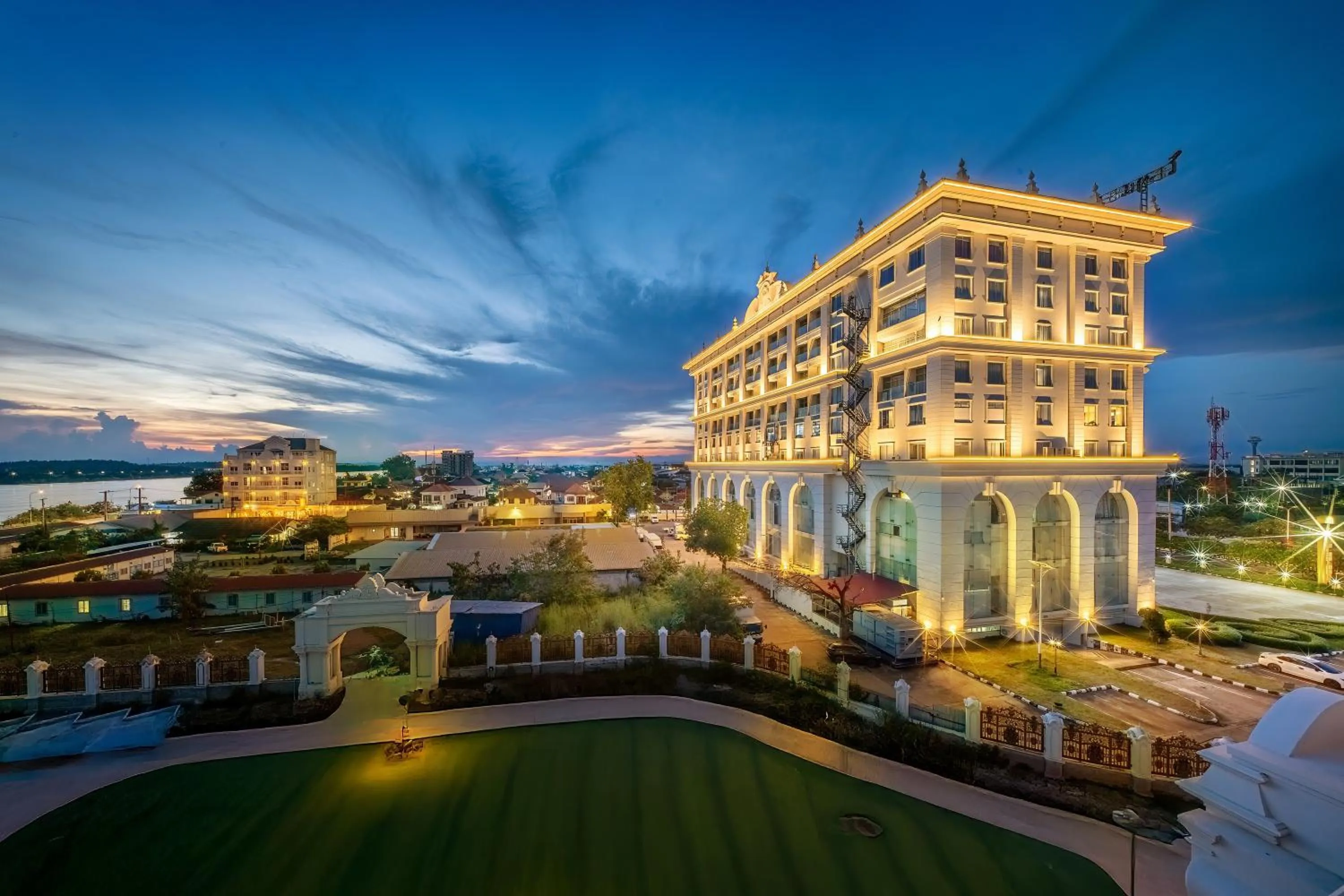 Property building in ST Hotel Wattay Airport