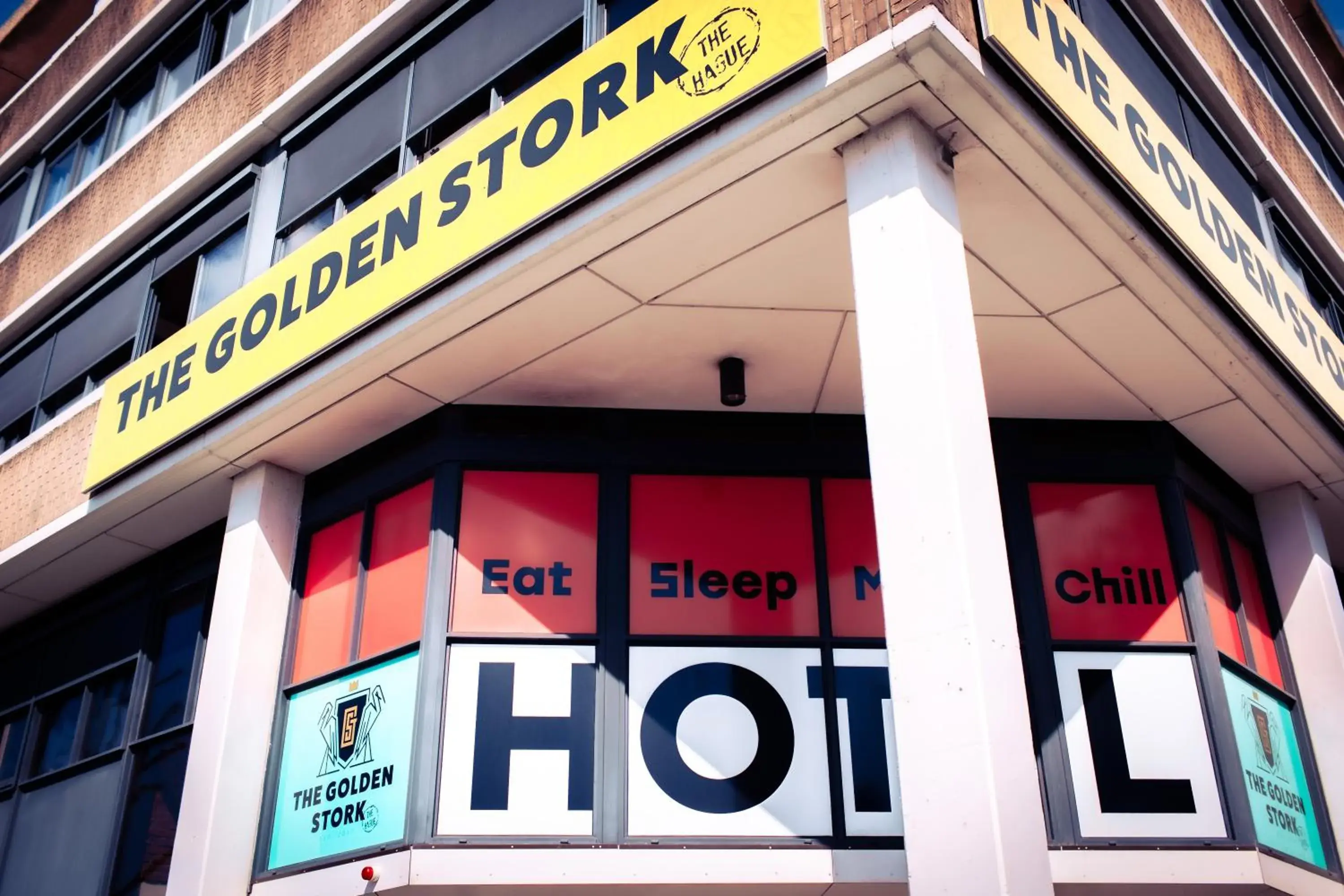 Property building in Urban Hotel The Golden Stork Property building in Urban Hotel The Golden Stork