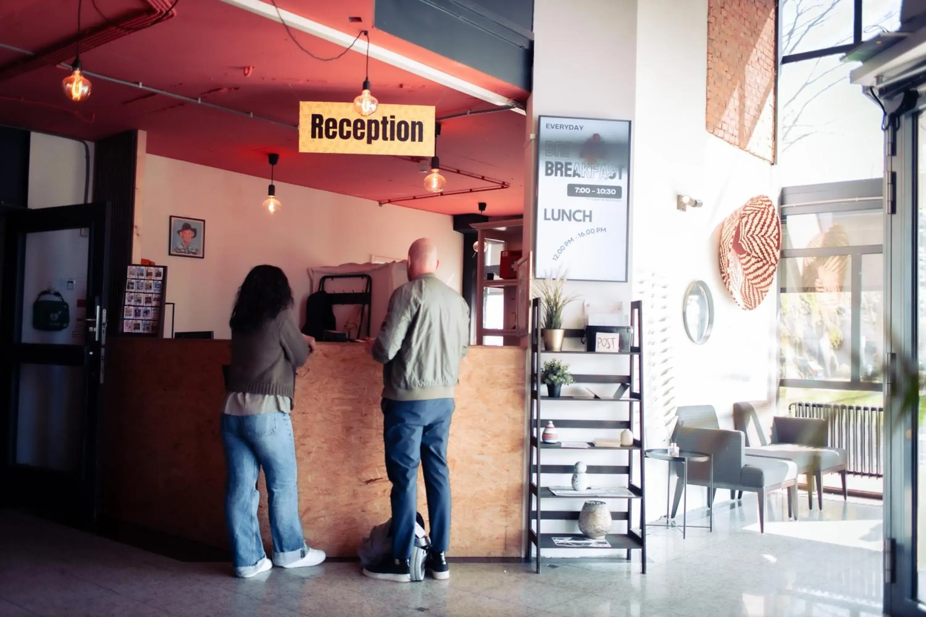 Lobby or reception in Urban Hotel The Golden Stork Lobby or reception in Urban Hotel The Golden Stork