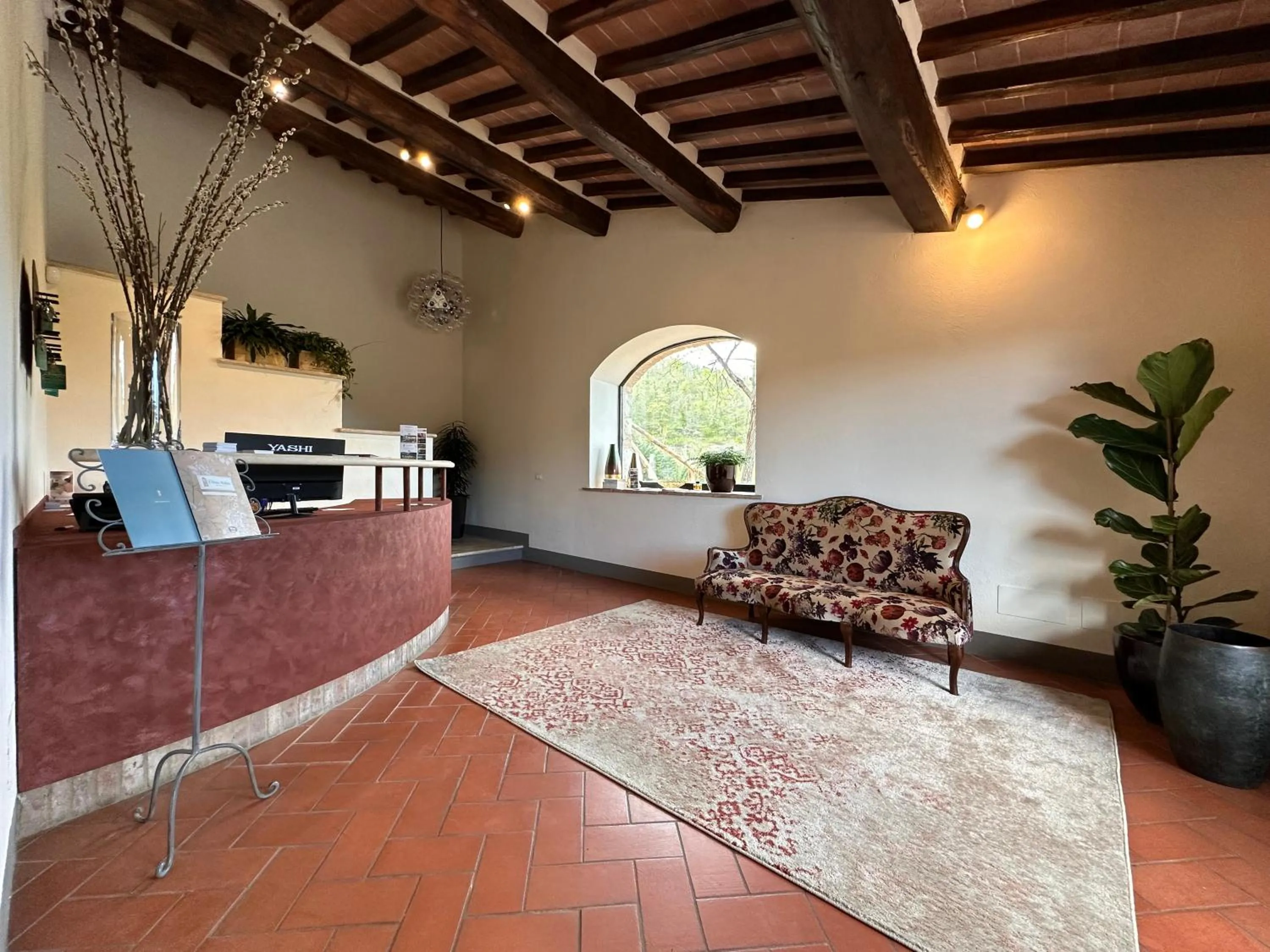 Lobby or reception in Borgo Le Noci Chianti Retreat & Pool
