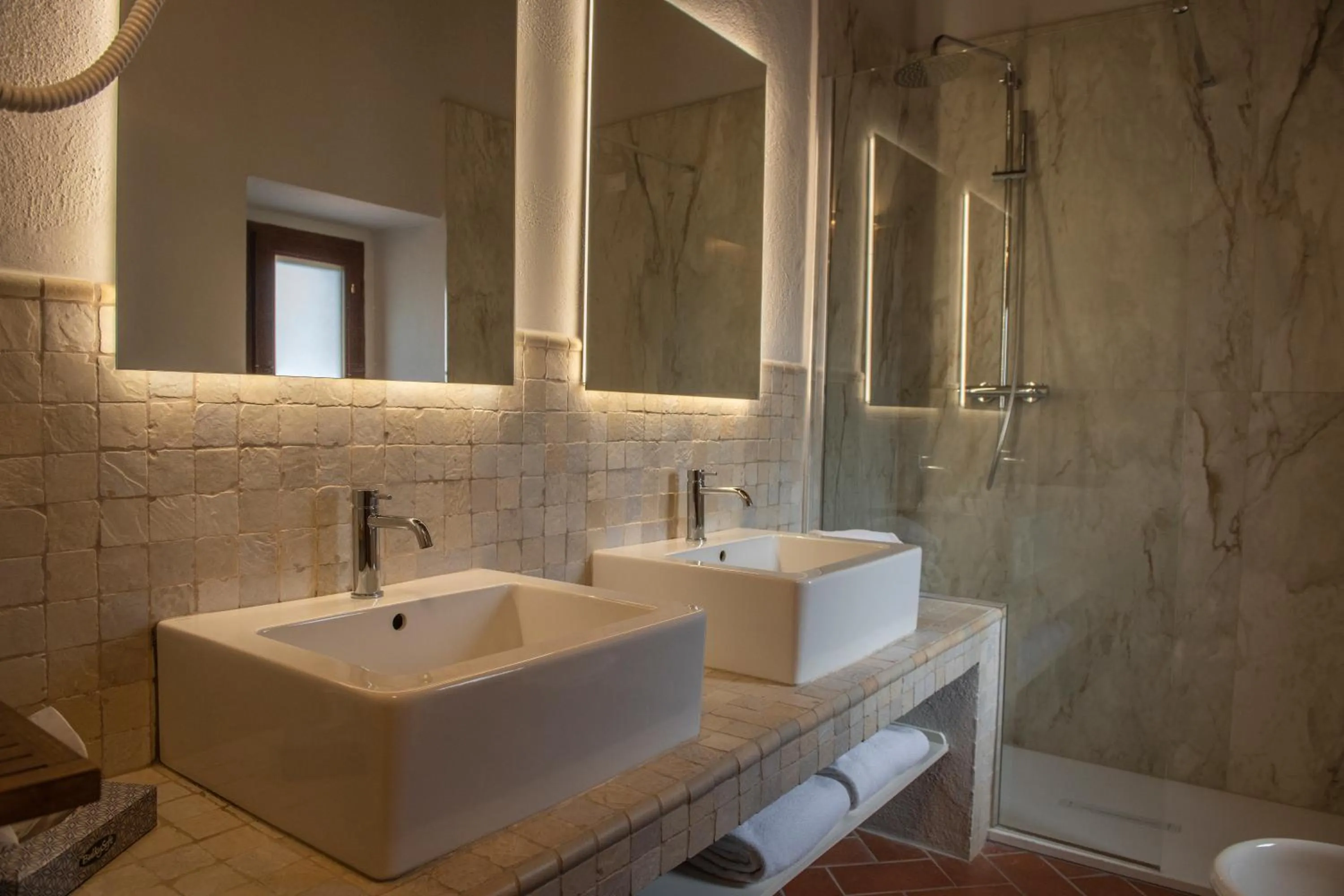 Shower in Borgo Le Noci Chianti Retreat & Pool