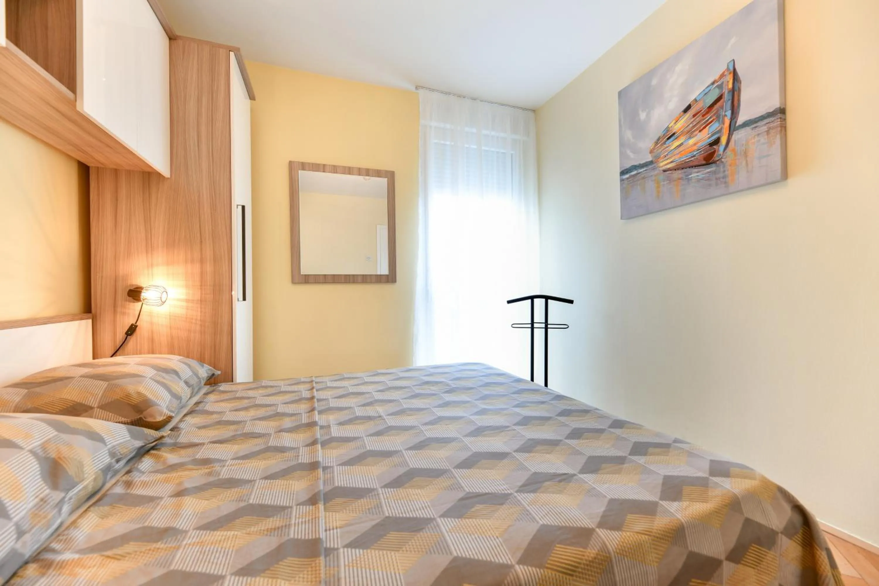 Bedroom, Bed in Apartment Just Relax