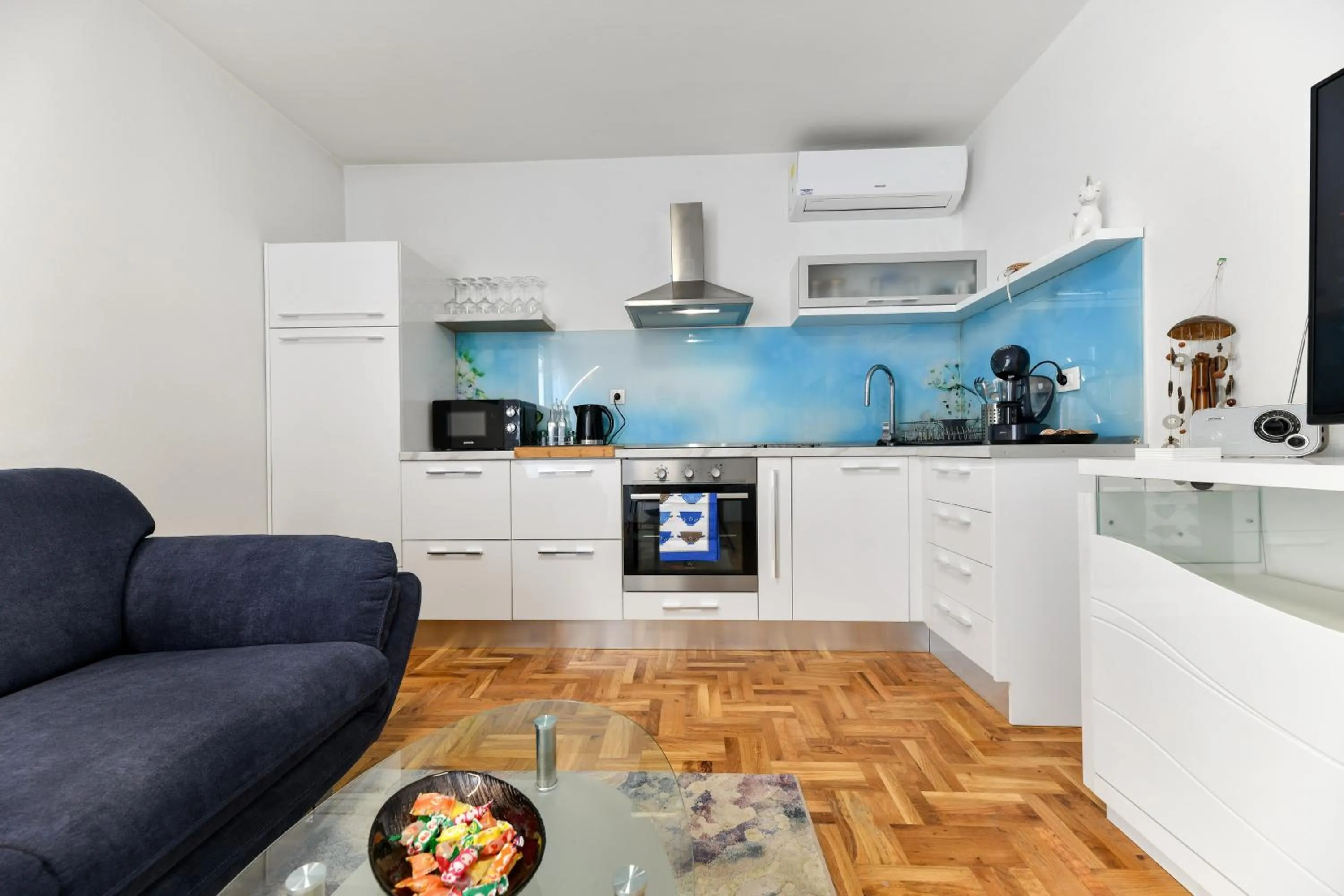 Kitchen or kitchenette in Apartment Just Relax