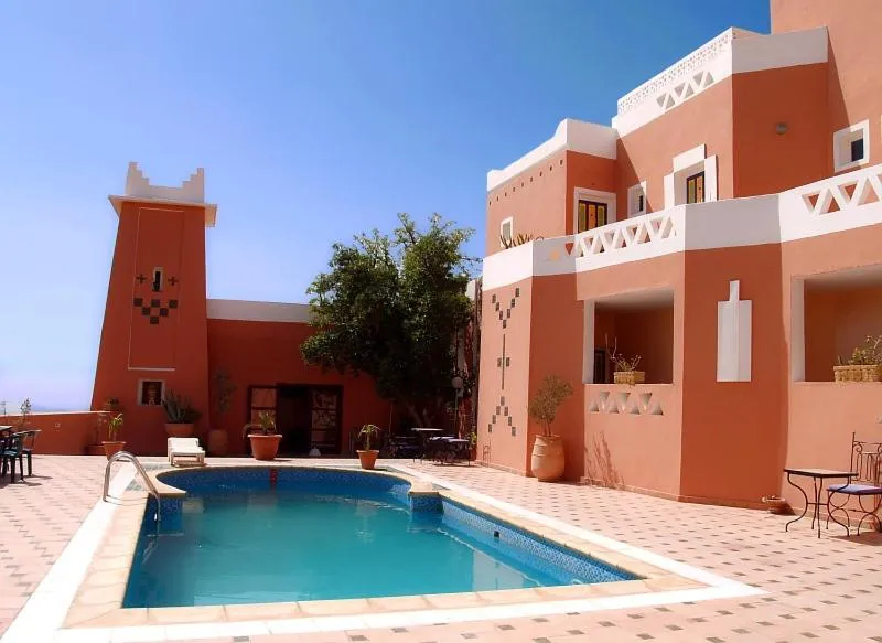 Swimming pool in HOTEL KERDOUS
