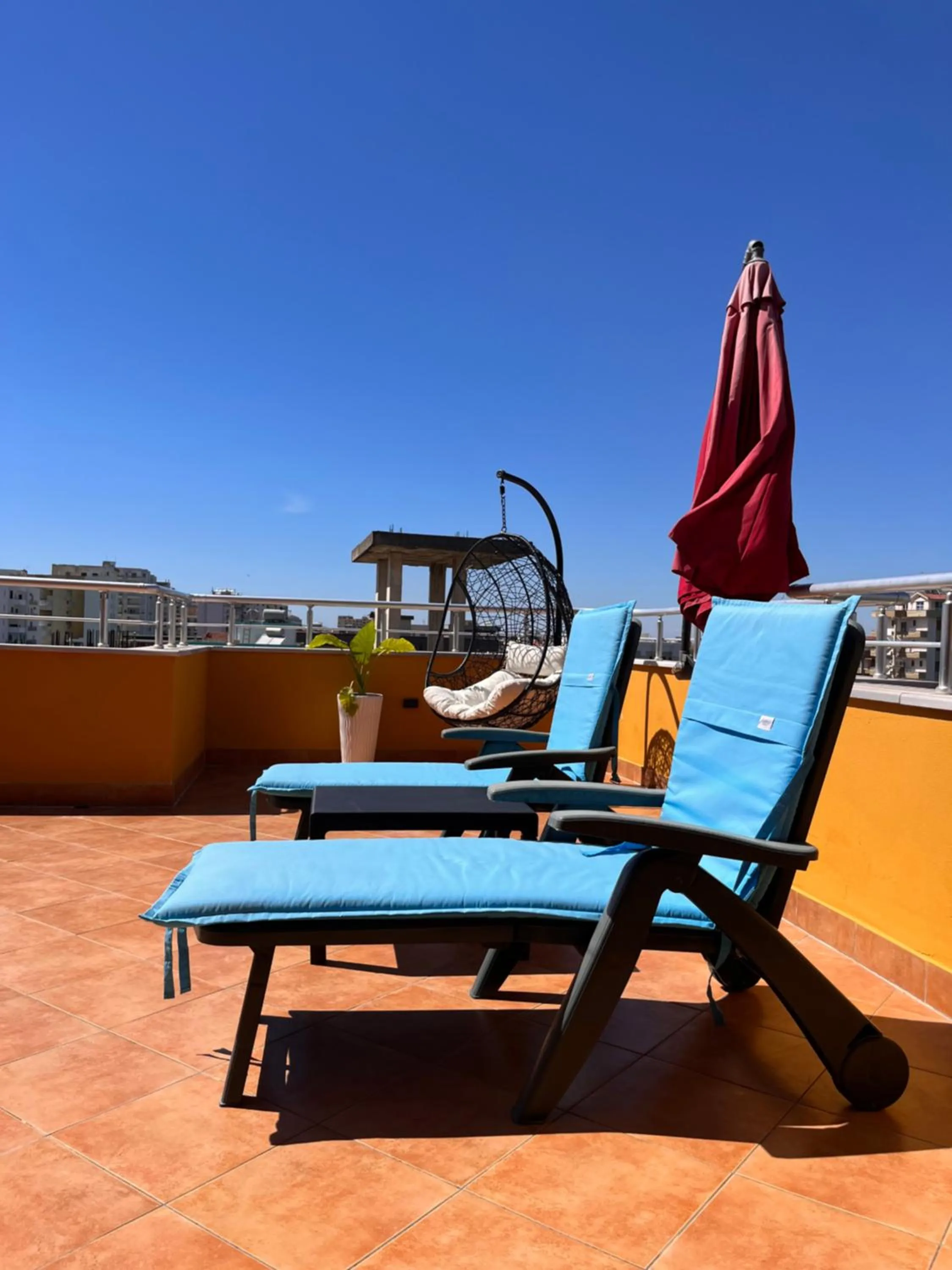 Patio in Belix Hotel Apartments, Near the Beach