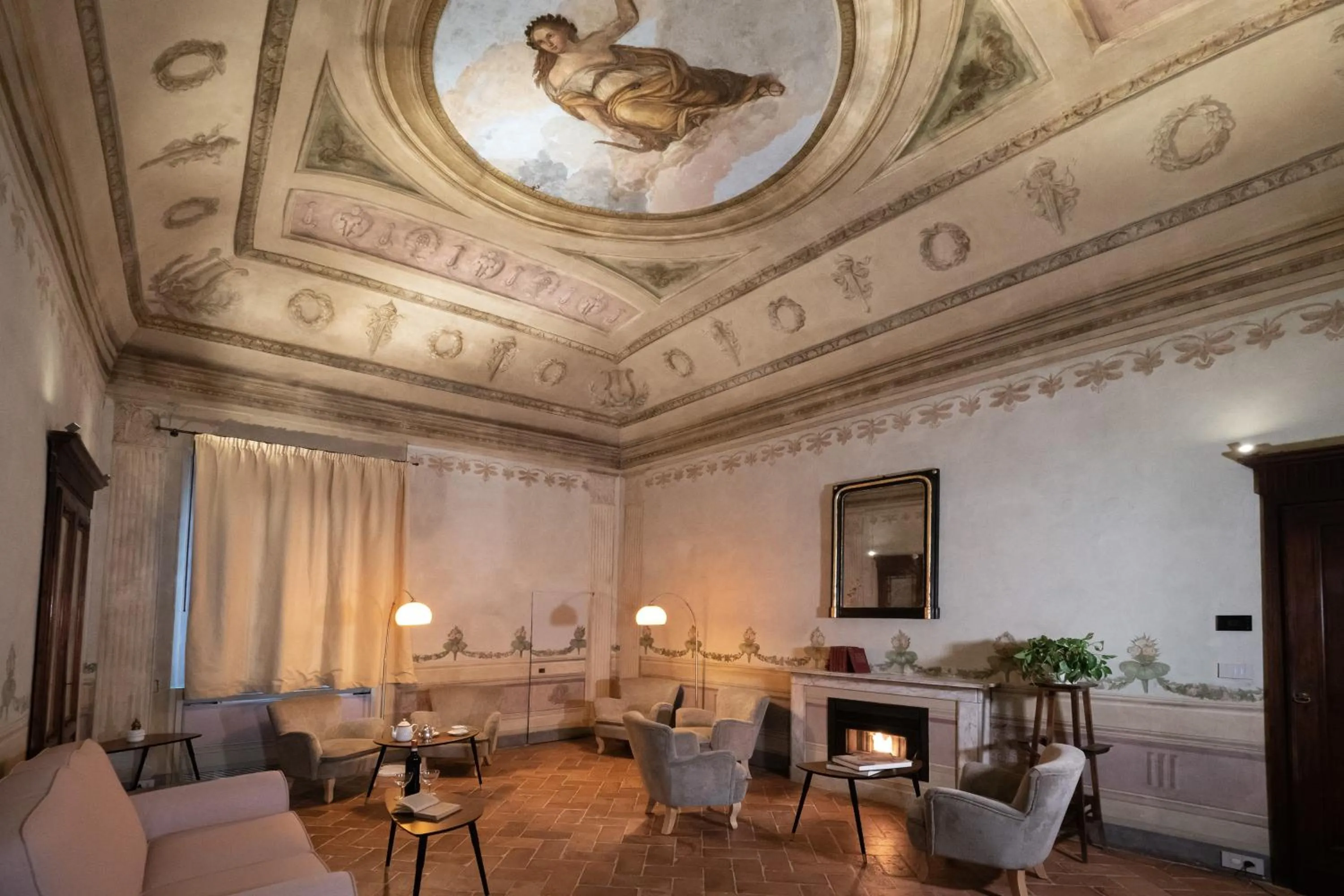 Living room in Delcorto Suites