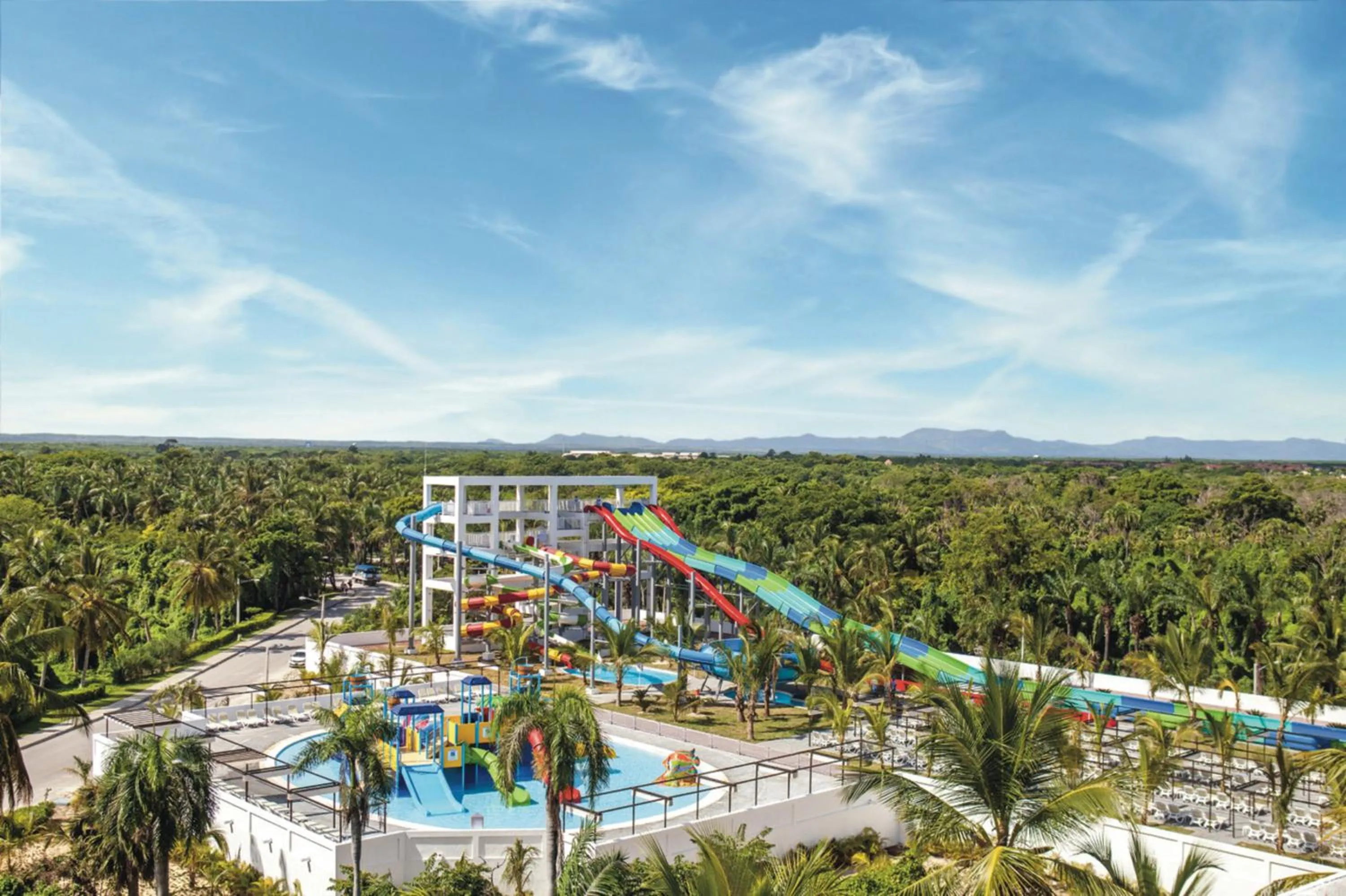 Aqua park in Riu Palace Bavaro - All Inclusive