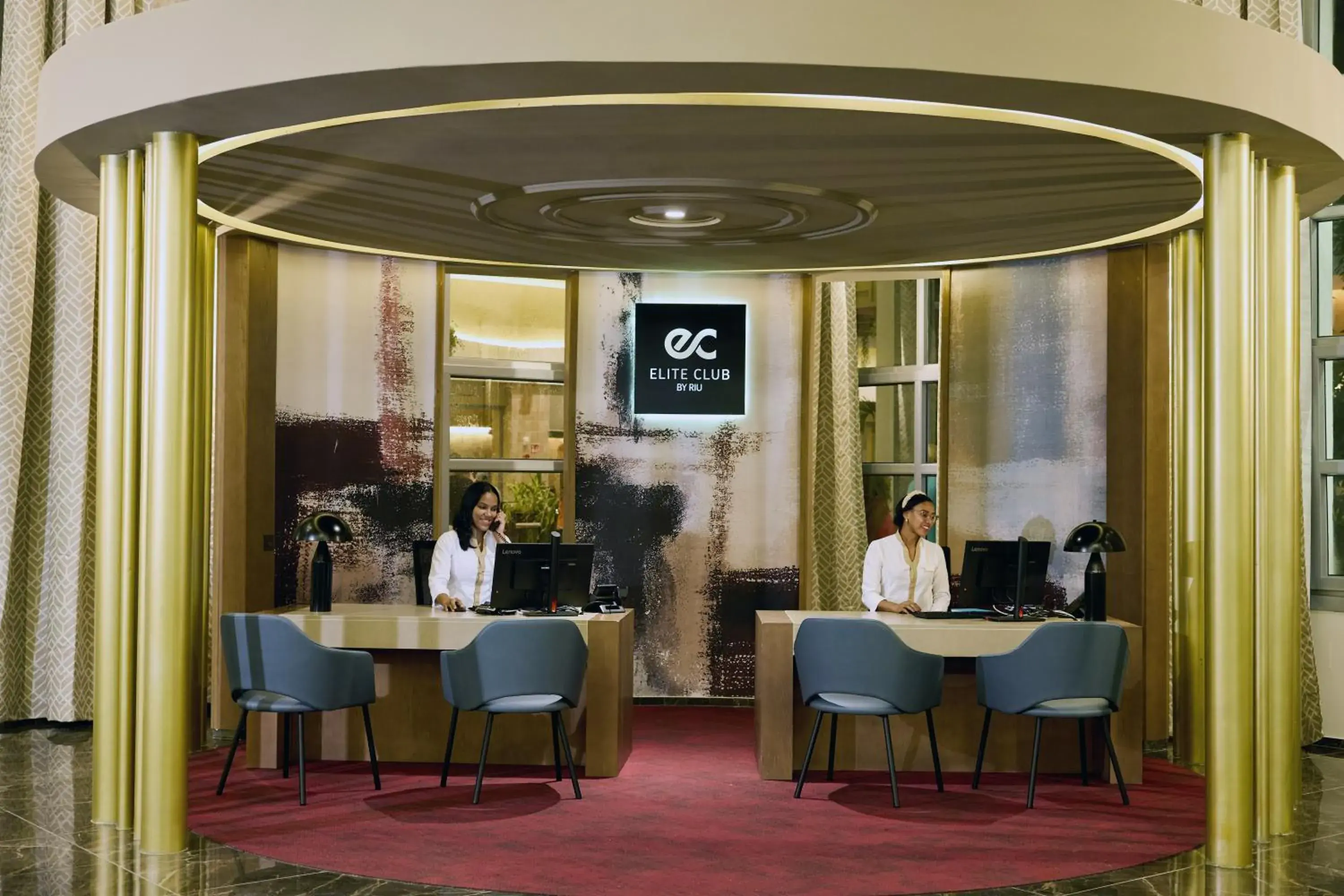 Lobby or reception in Riu Palace Bavaro - All Inclusive Lobby or reception in Riu Palace Bavaro - All Inclusive