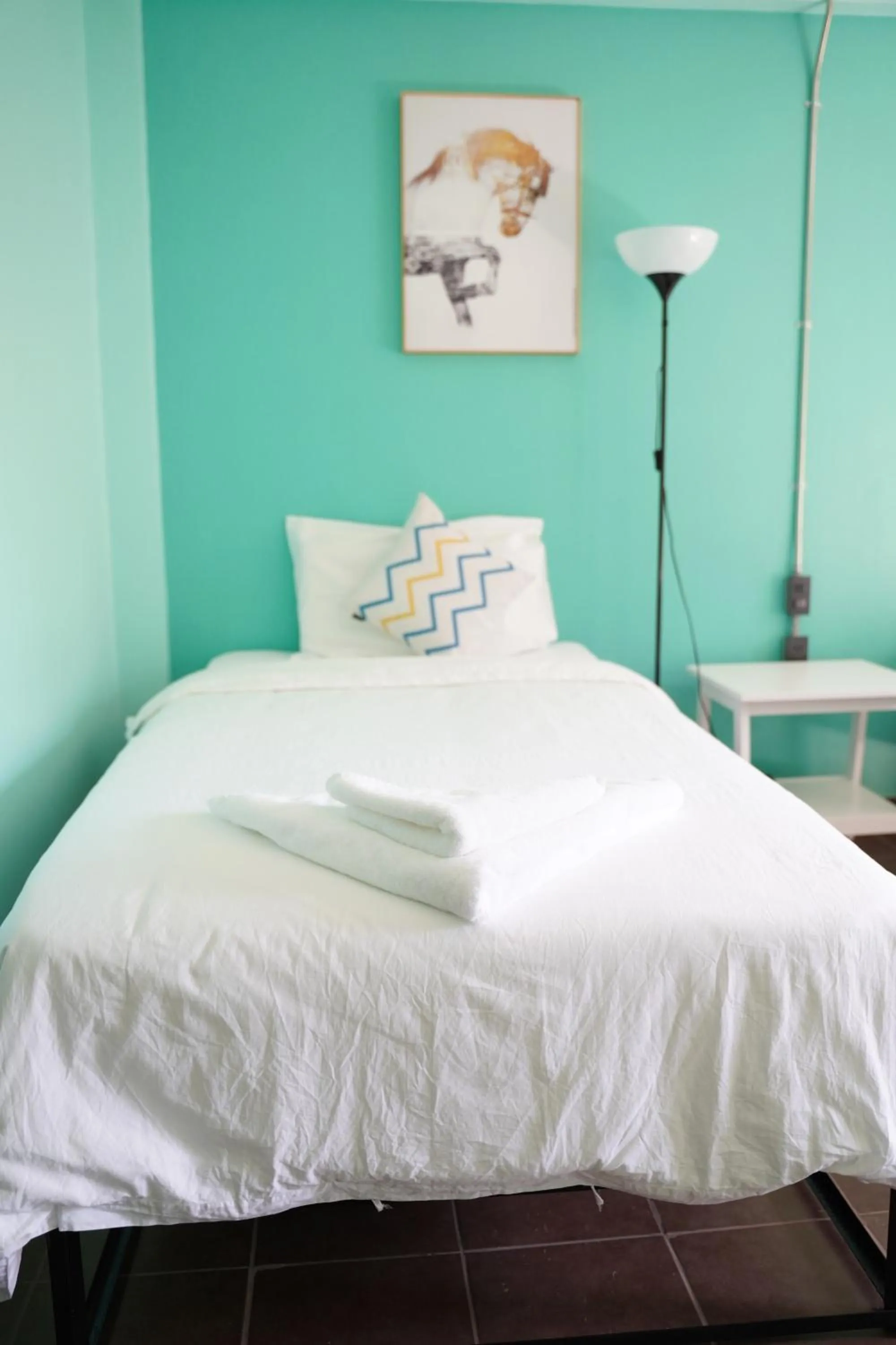 Bed in Elegant Lanna Guesthouse