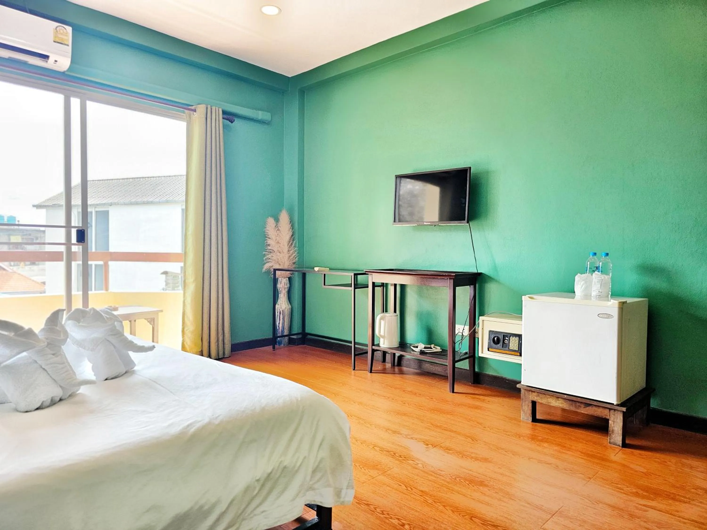 Living room, Bed in Elegant Lanna Guesthouse