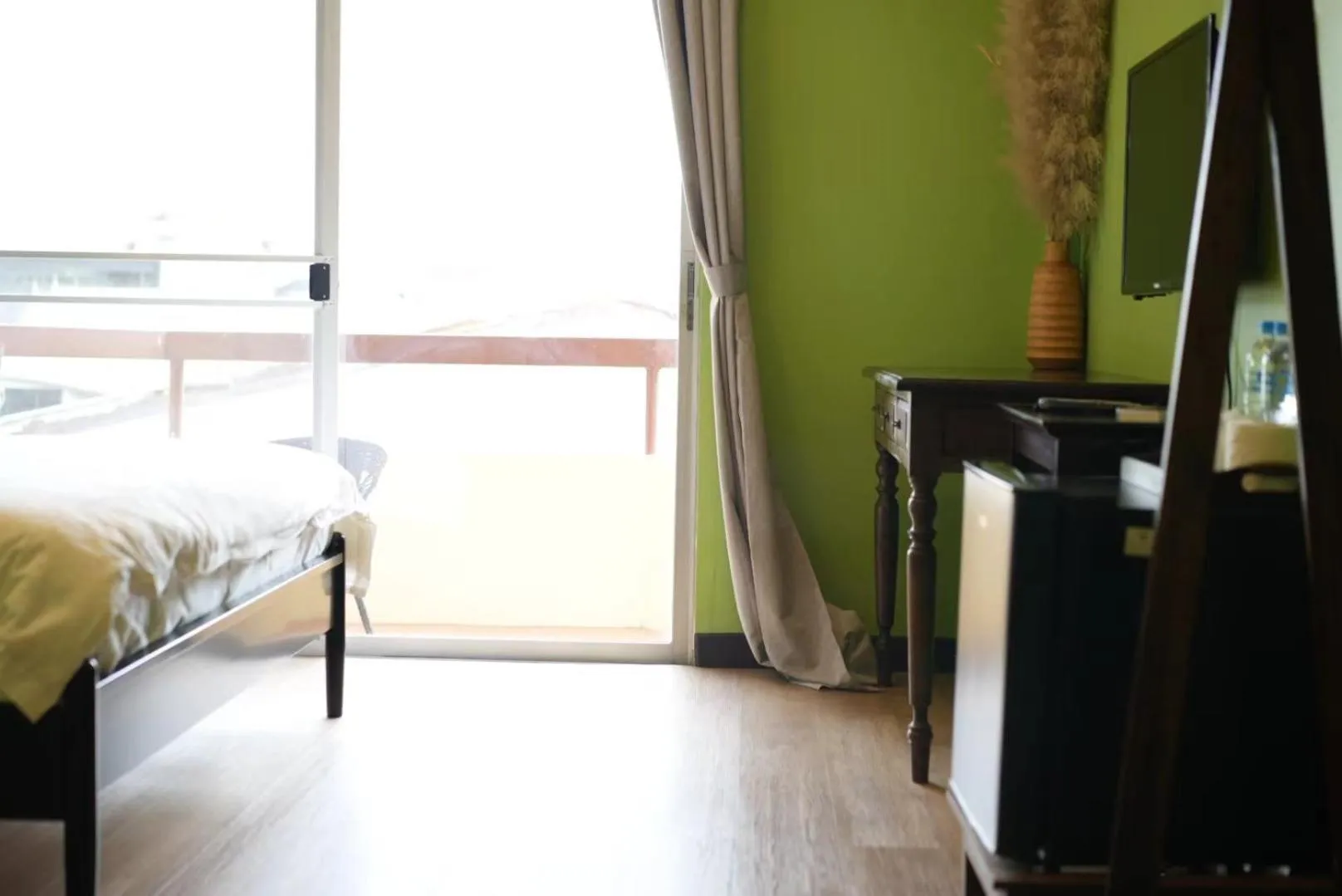 Bed in Elegant Lanna Guesthouse