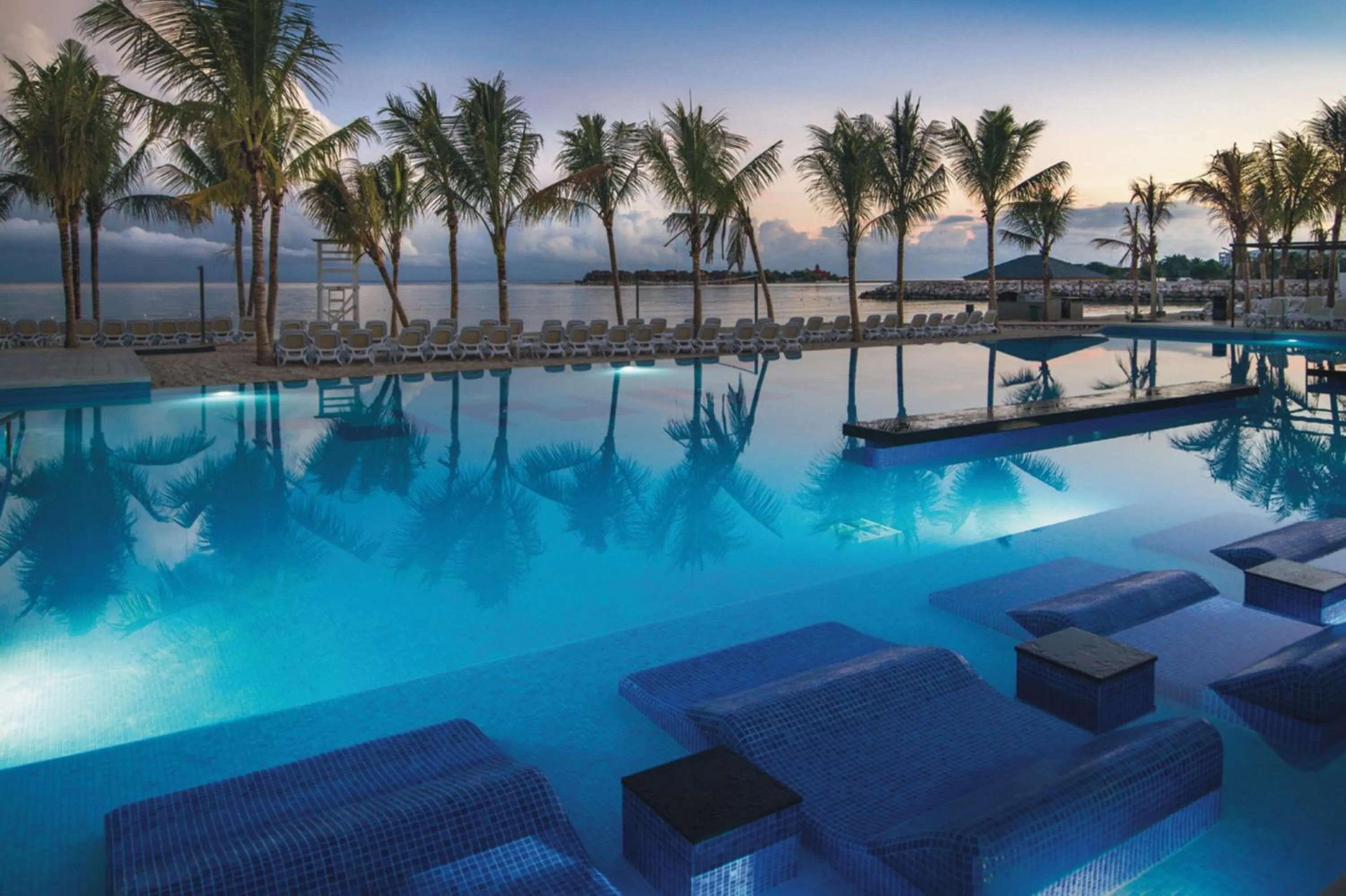 Swimming pool in Riu Reggae - Adults Only - All Inclusive