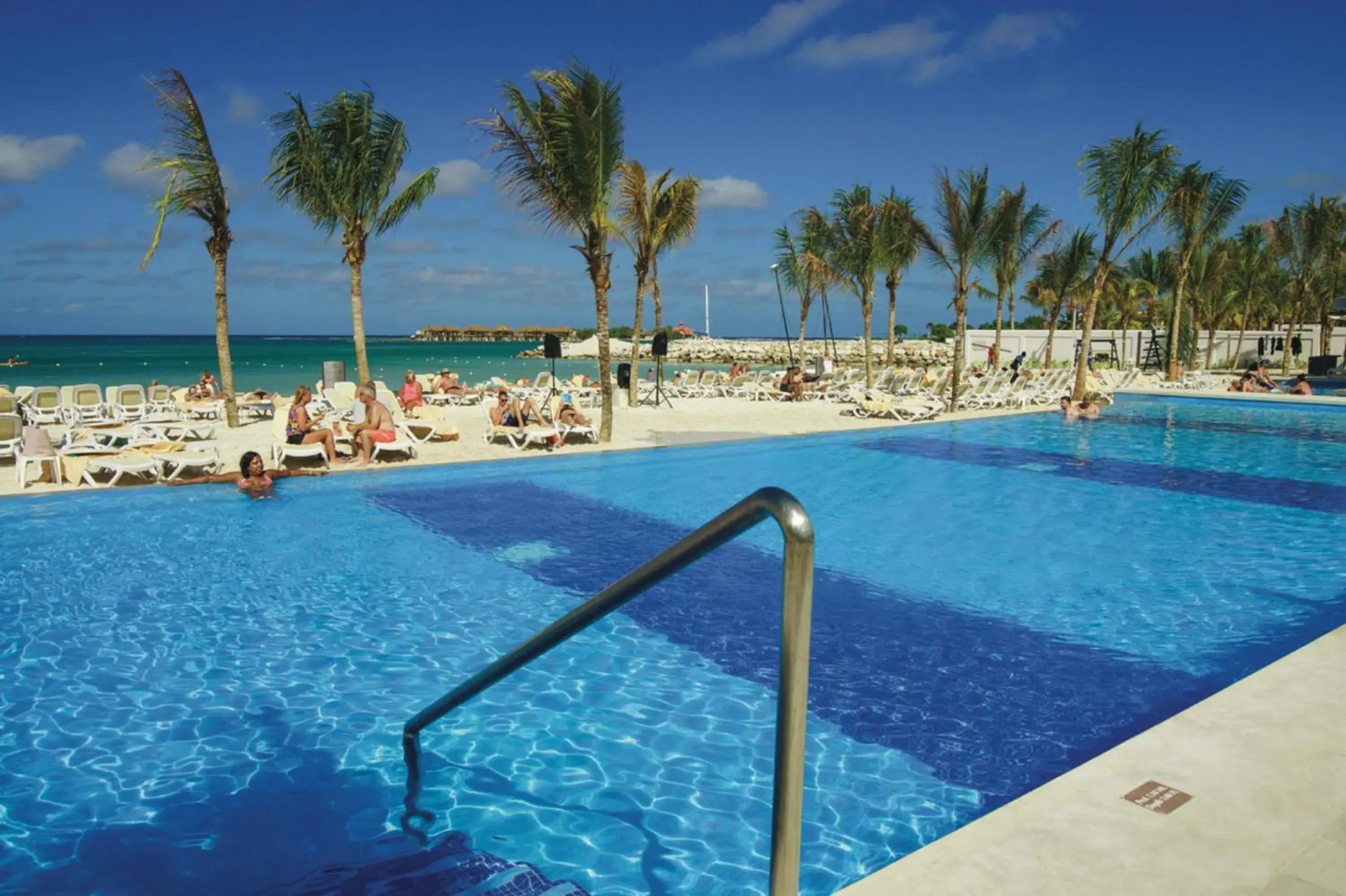 Swimming pool in Riu Reggae - Adults Only - All Inclusive Swimming pool in Riu Reggae - Adults Only - All Inclusive