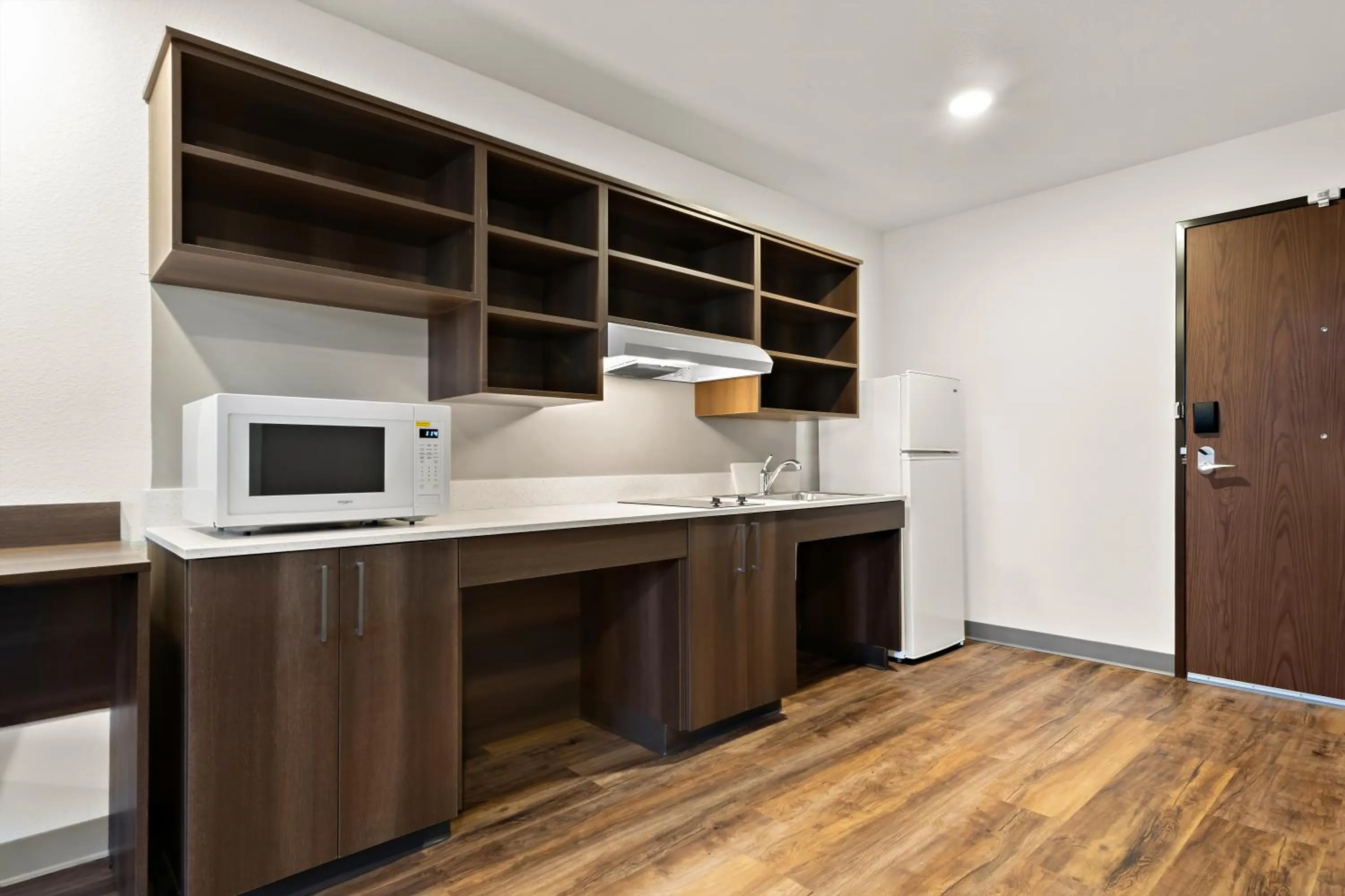 Kitchen or kitchenette in WoodSpring Suites Fort Collins