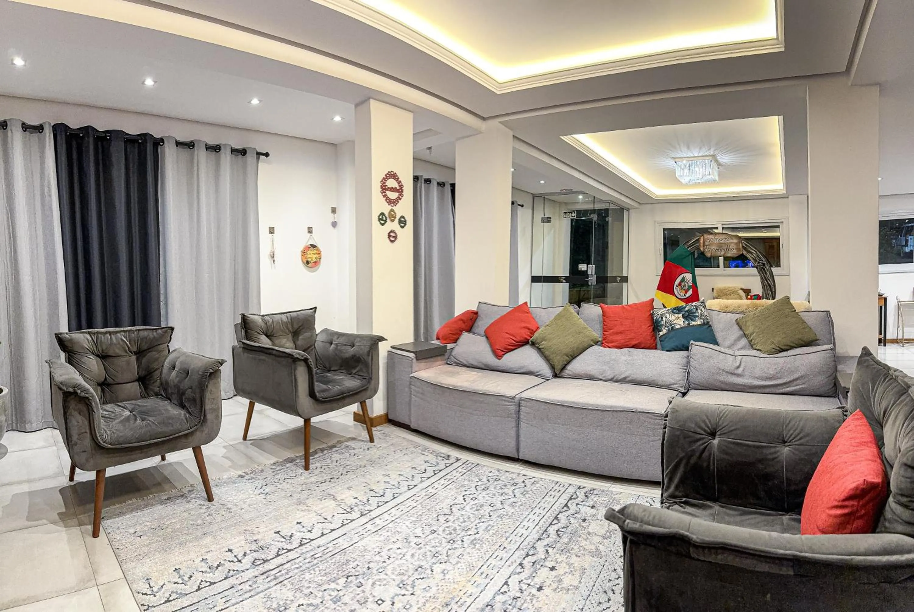 Living room in Hotel Golden Hills