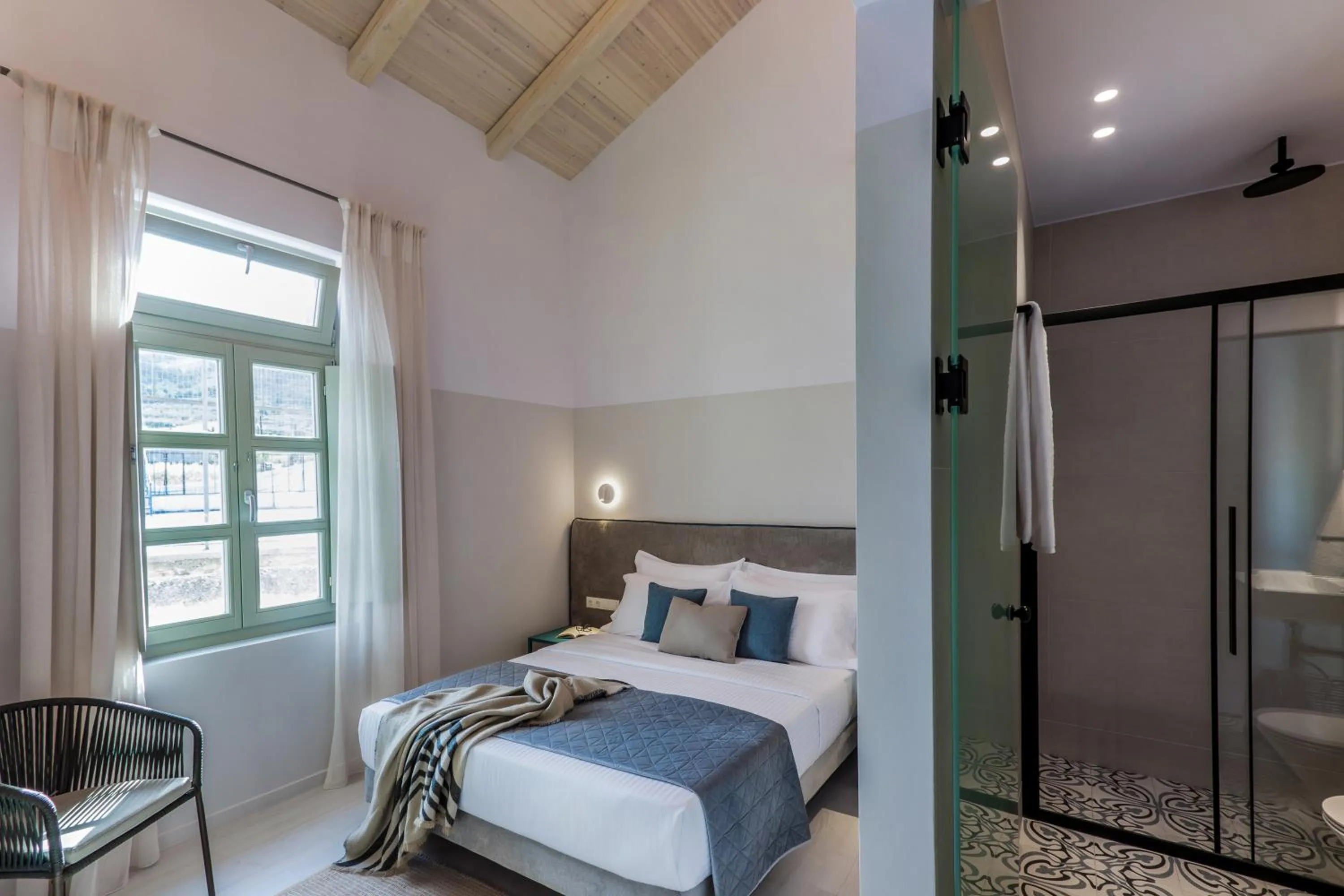 Bed in Octavia Rooms