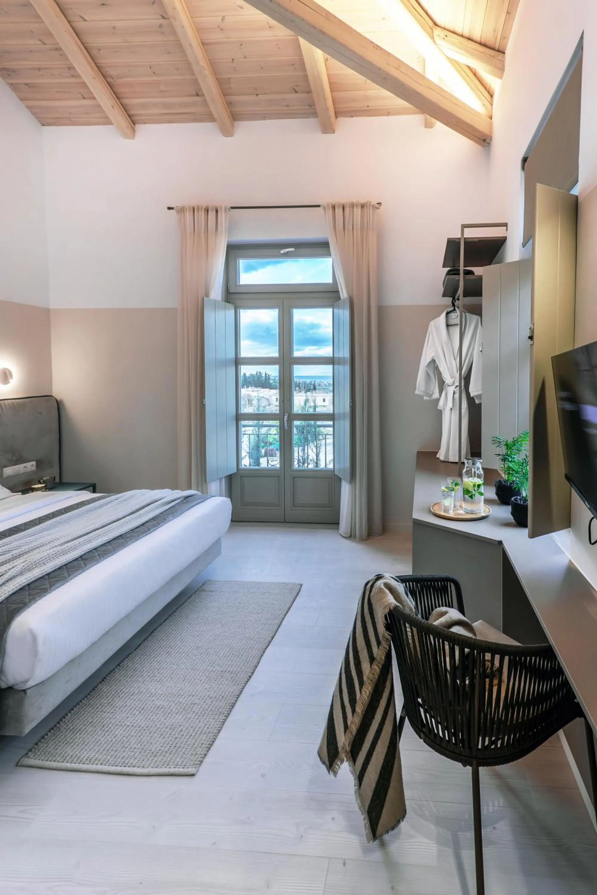 Bed in Octavia Rooms