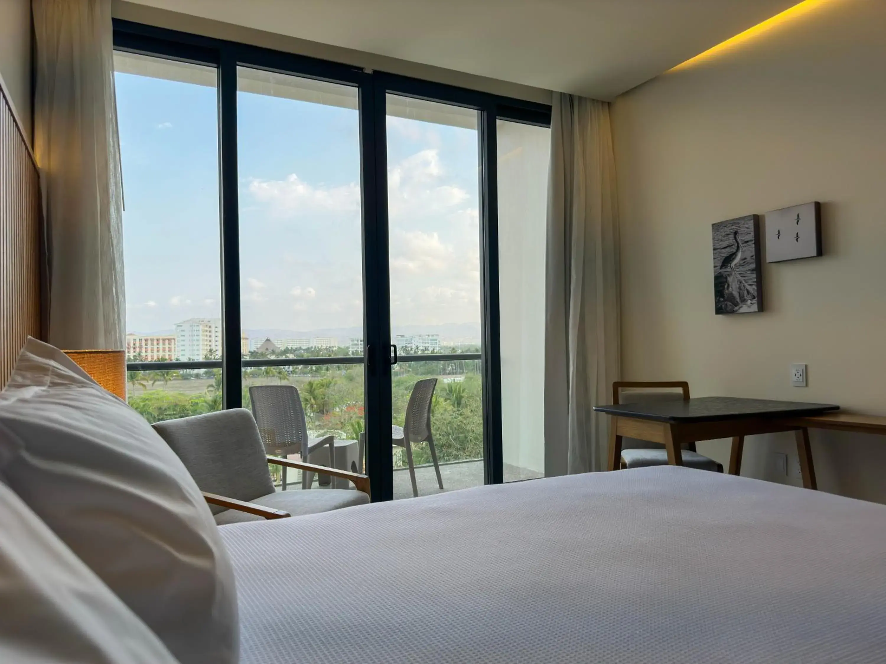 Balcony/Terrace, Bed in Hotel Mio Riviera Nayarit - Adults Only Balcony/Terrace, Bed in Hotel Mio Riviera Nayarit - Adults Only