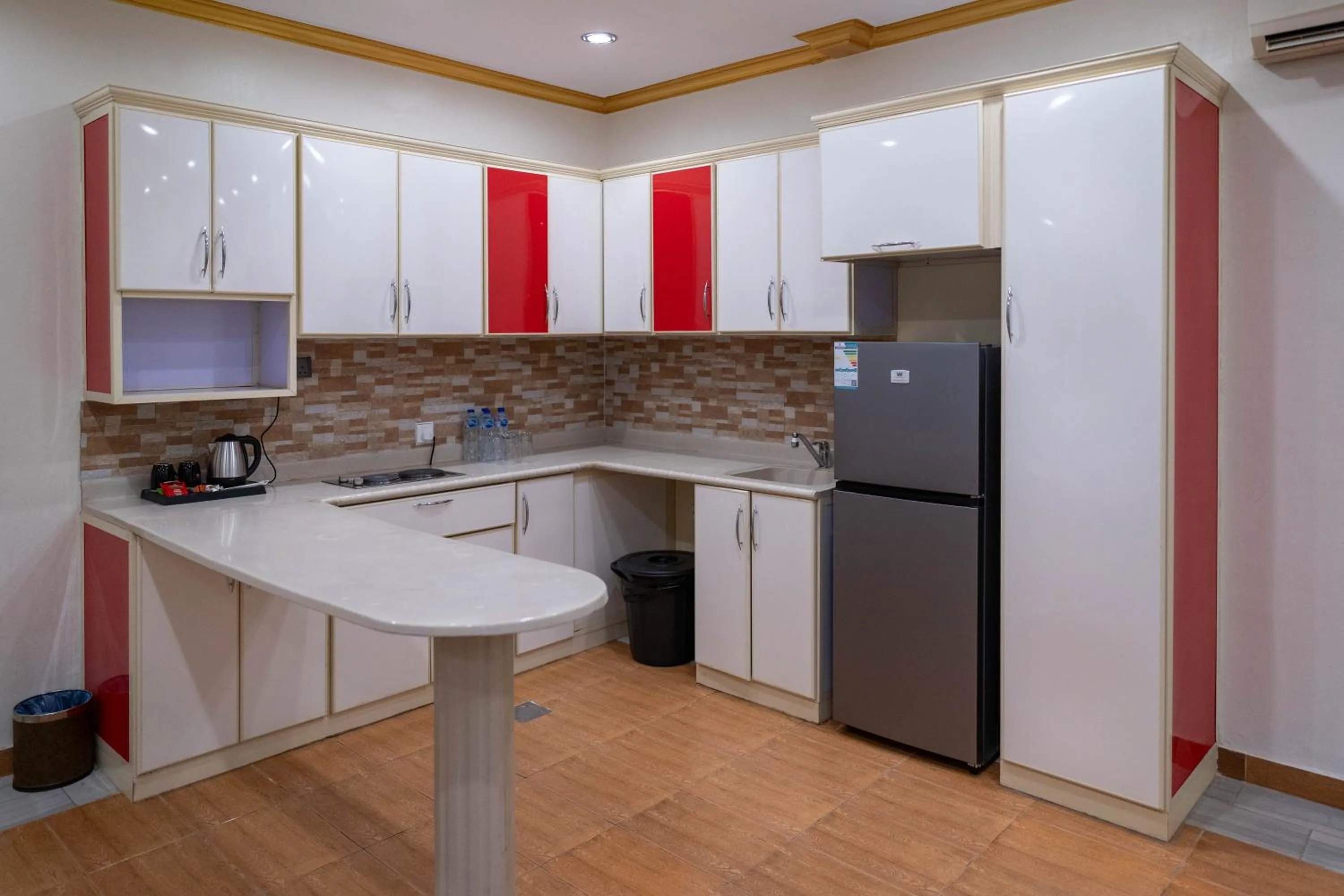 Kitchen or kitchenette in Radwa Ramada Resort