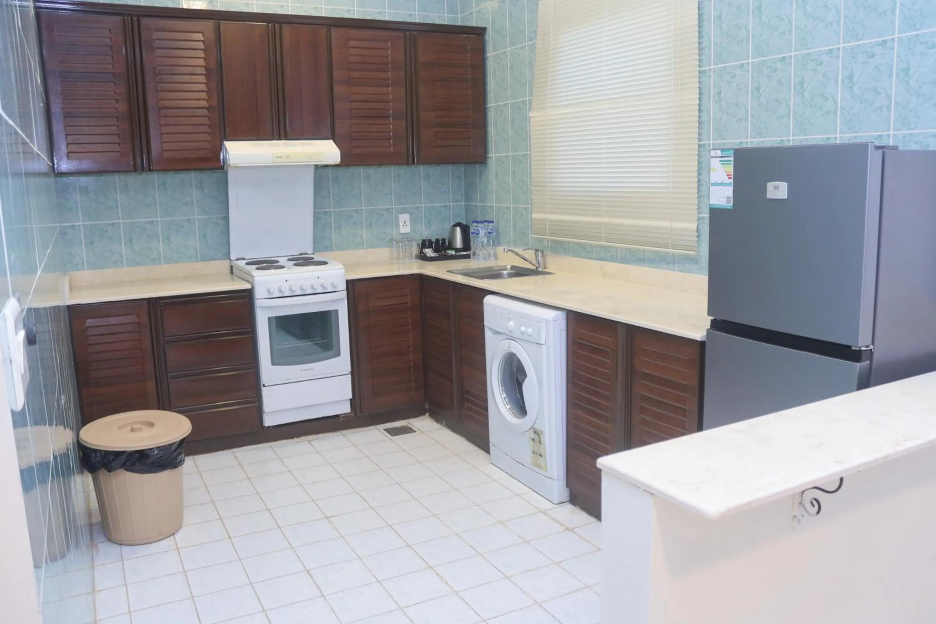 Kitchen or kitchenette in Radwa Ramada Resort