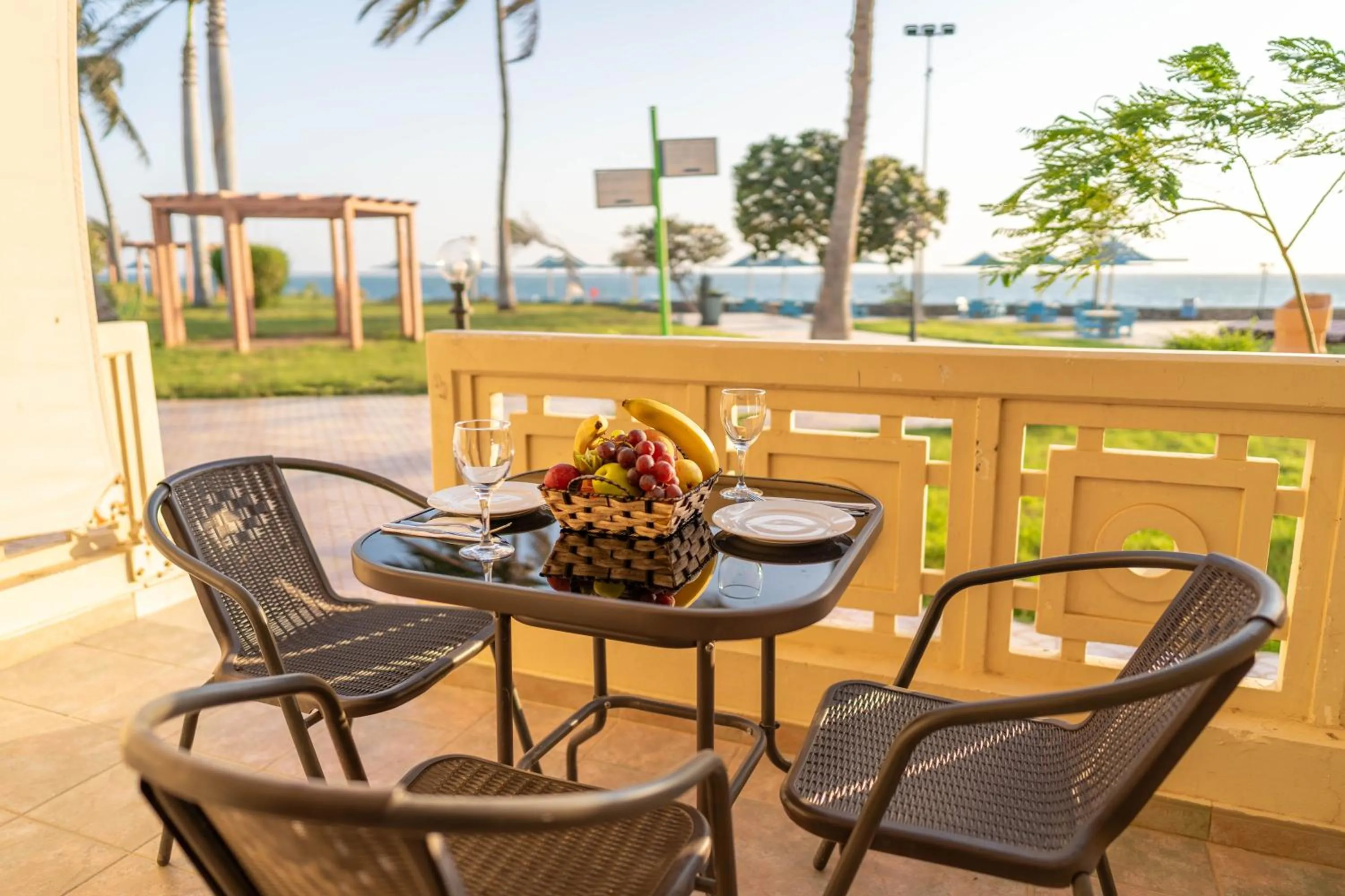 Balcony/Terrace in Radwa Ramada Resort