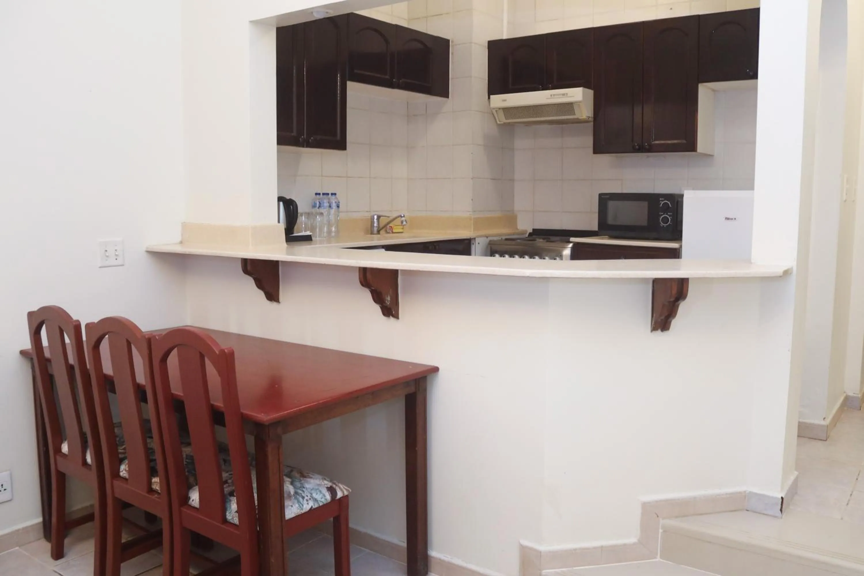 Kitchen or kitchenette in Radwa Ramada Resort